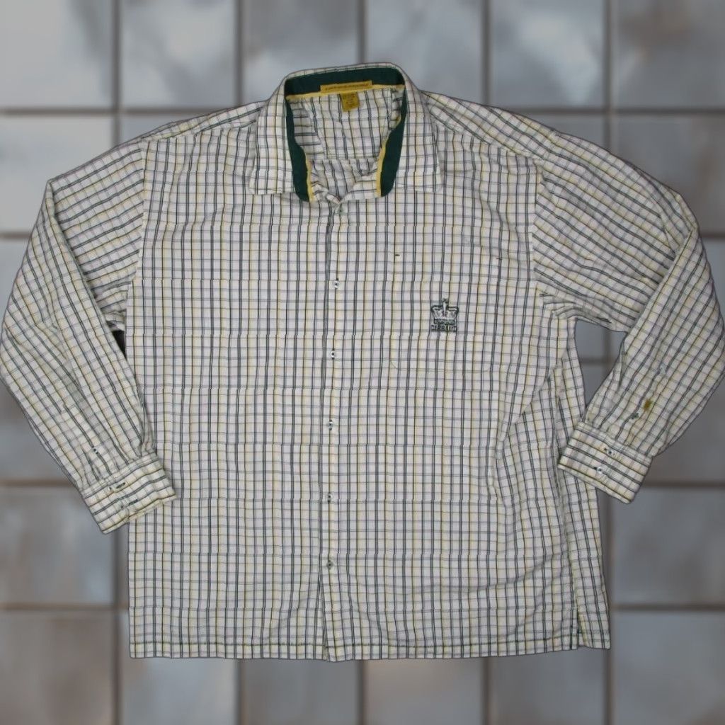 Vintage VINTAGE Le Jean de Marithe Francois Girbaud Shirt Mens 3XL XXXL White Button Up Size US XXL / EU 58 / 5 - 1 Thumbnail