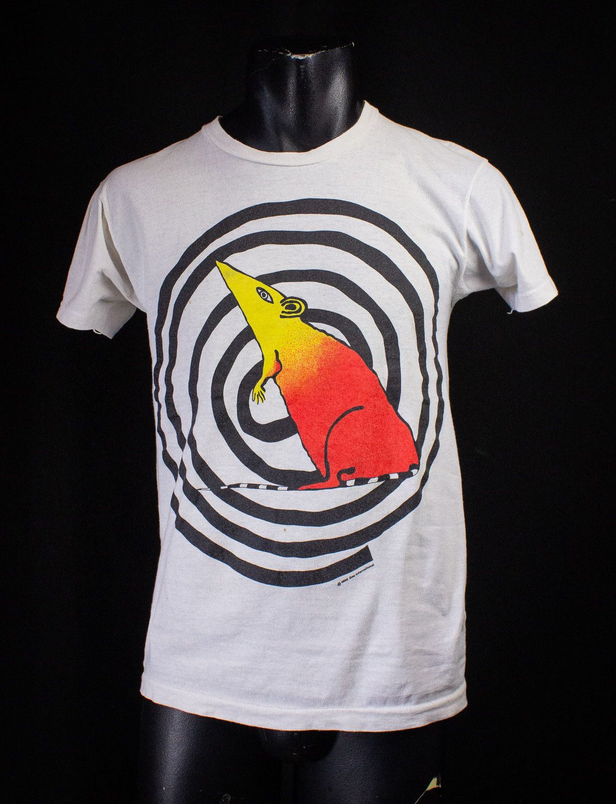 image of Band Tees x Vintage Ub40 Rat In The Kitchen Concert T Shirt 1986 in White, Men's (Size Small)
