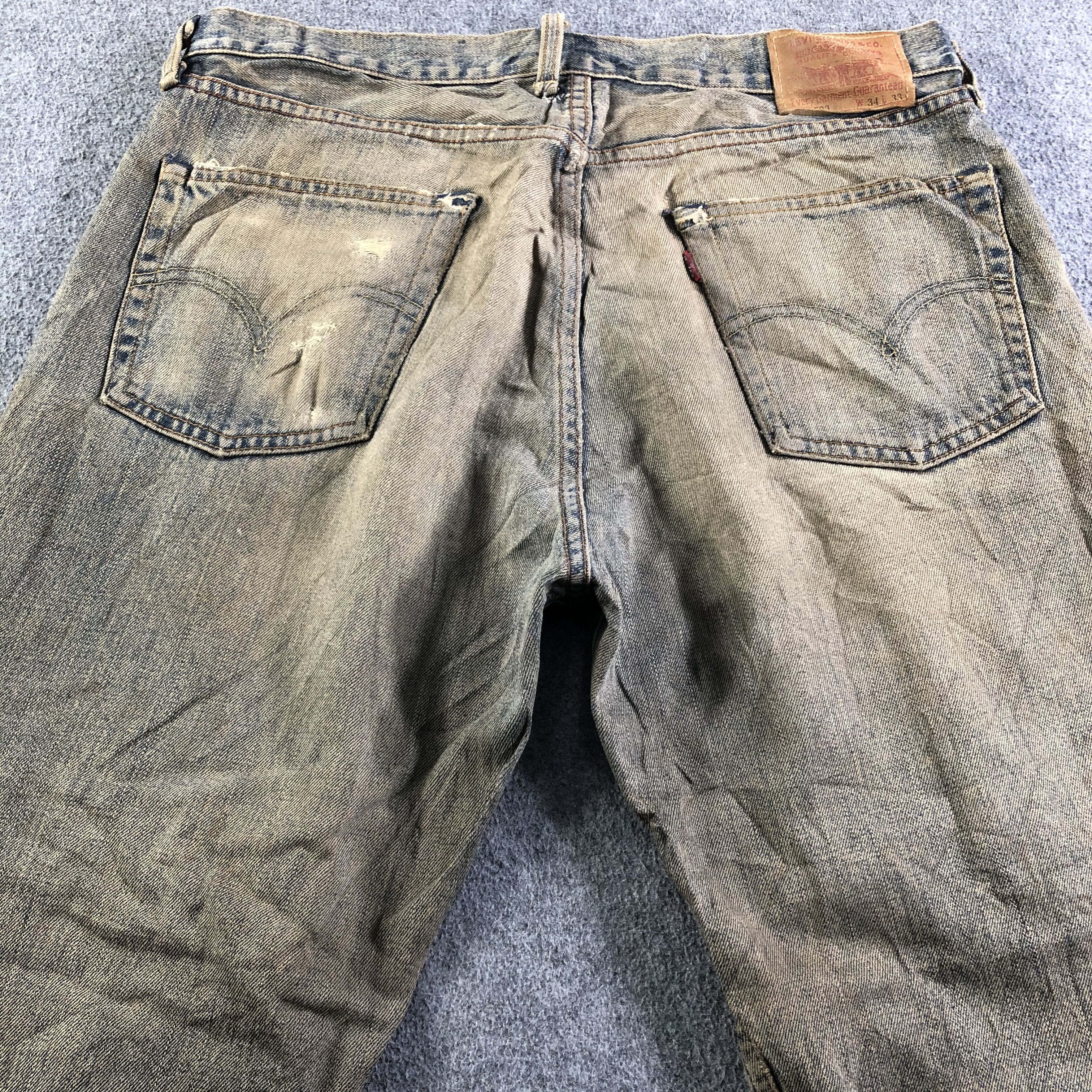 Levi's 90s Vintage Levis 503 Jeans-J4015 Size US 35 - 4 Thumbnail
