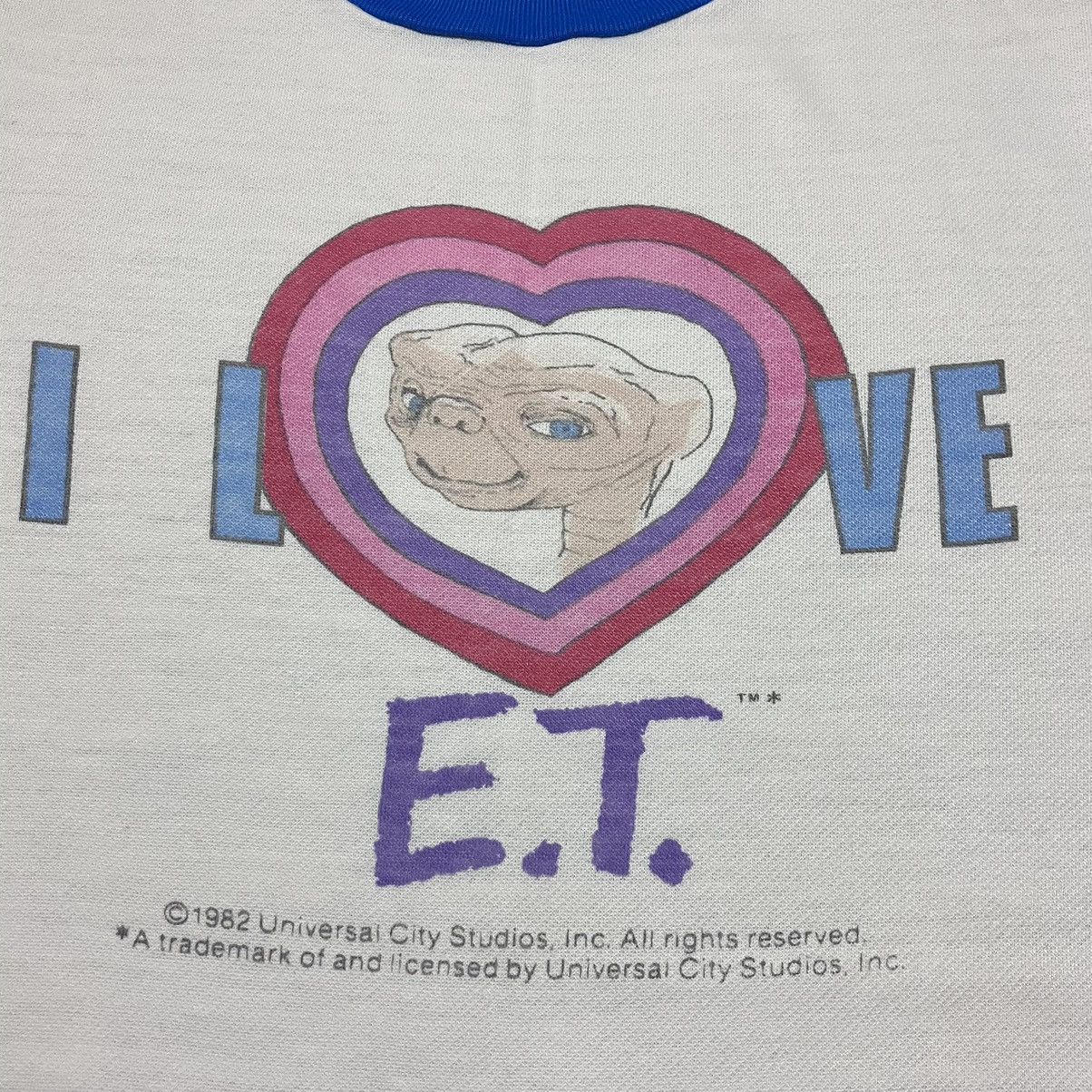 Cartoon Network 80s The Extra-Terrestrial Movie (1982) Crop Top Y2K T-shirt Size L / US 10 / IT 46 - 3 Thumbnail
