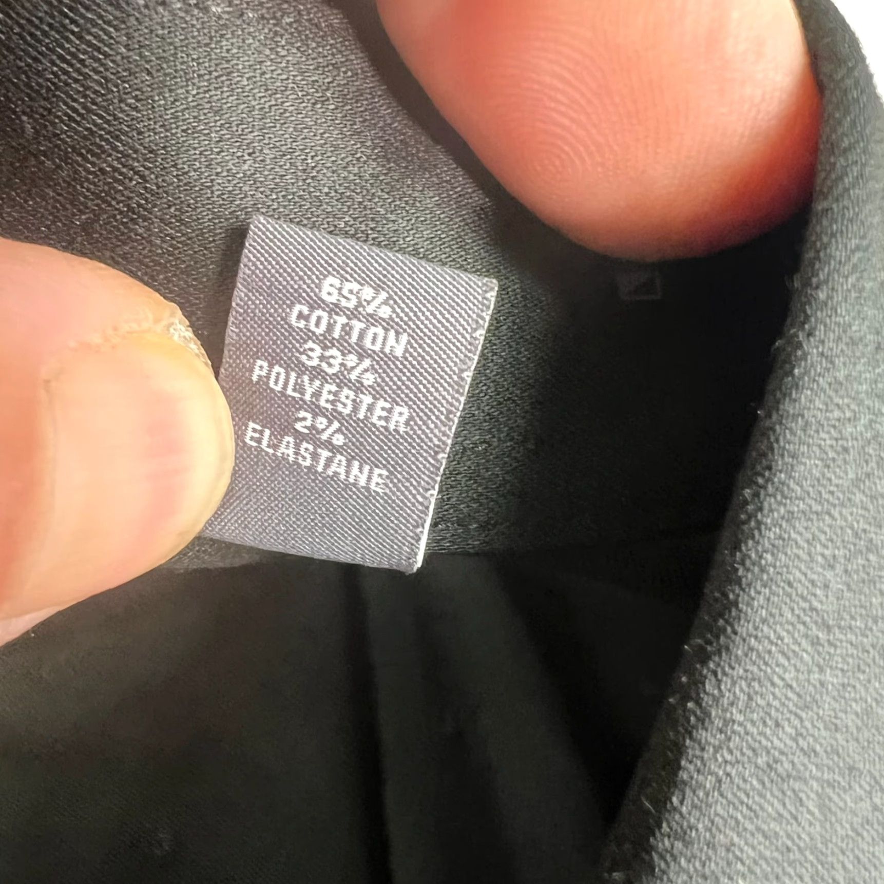 Van Heusen Van Heusen Button-Up Shirt Mens Big & Tall 19 Black Polka Dot Long Sleeve Chest 64 in Classic, Colorful, Designer Shirt Size US XXL / EU 58 / 5 - 7 Thumbnail