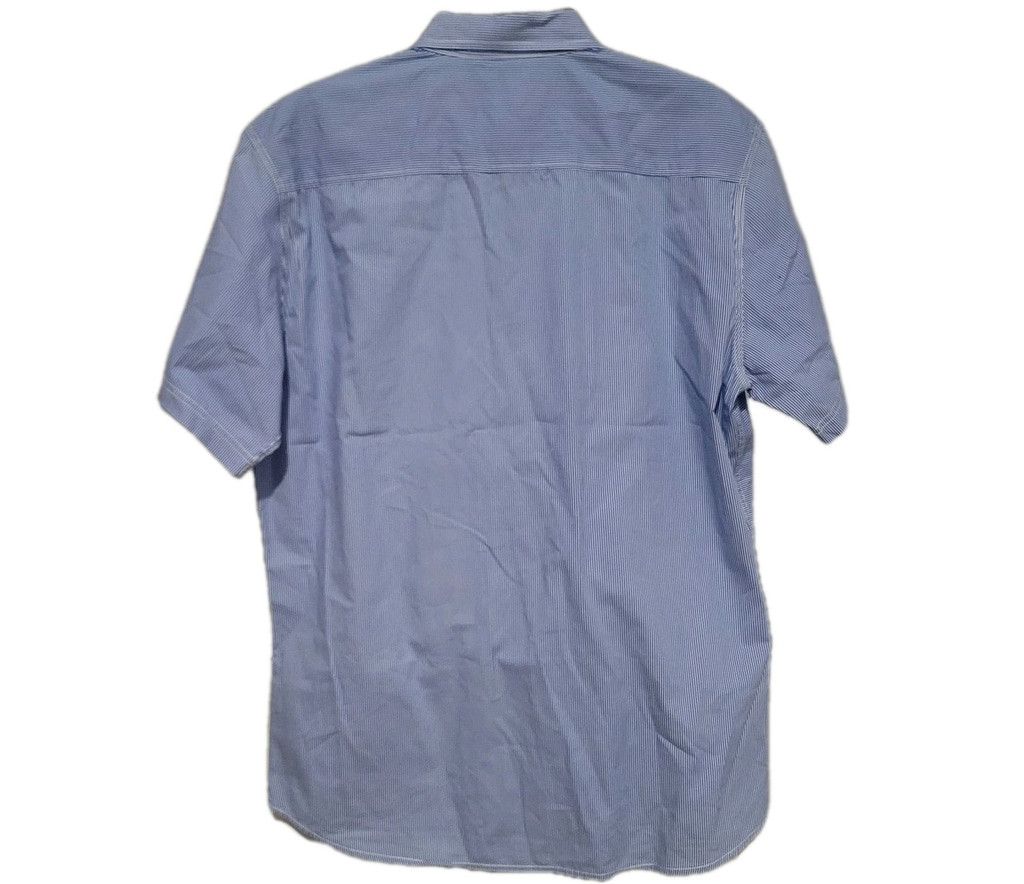 Marc Ecko Ecko Blue Short Sleeve Small Cotton Polyester Mans Dress Shi Size US L / EU 52-54 / 3 - 5 Thumbnail