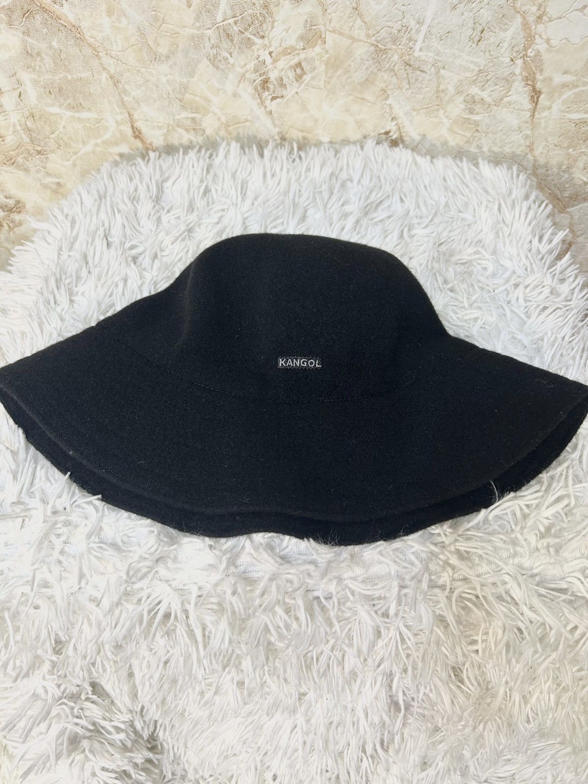 Kangol Vintage Kangol Wool Nissa Bucket Hat Rare Rap Hip Hop Black Size ONE SIZE - 4 Thumbnail