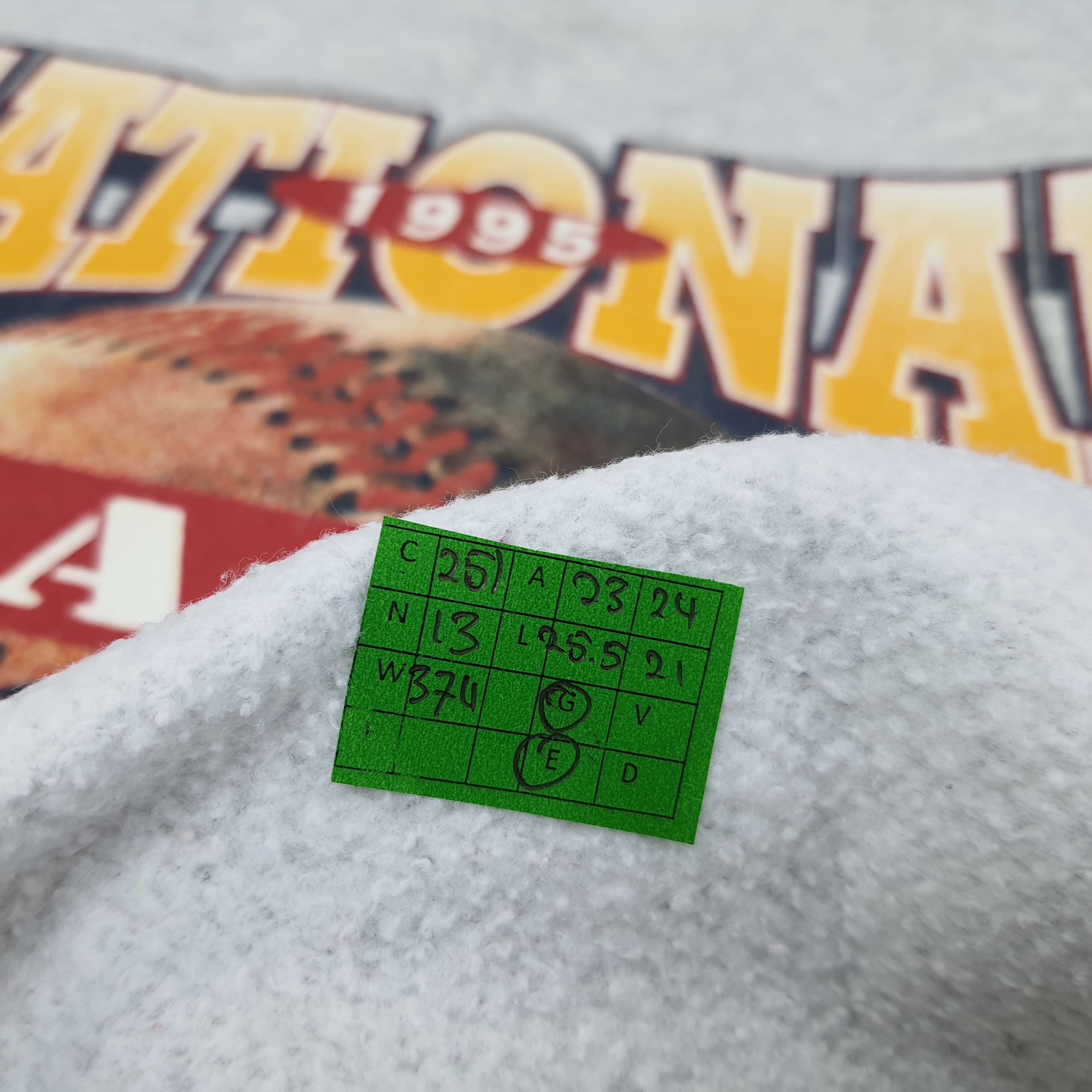 MLB Vintage MLB Atlanta Braves Baseball Team Sweatshirt C251N13 Size US L / EU 52-54 / 3 - 6 Thumbnail