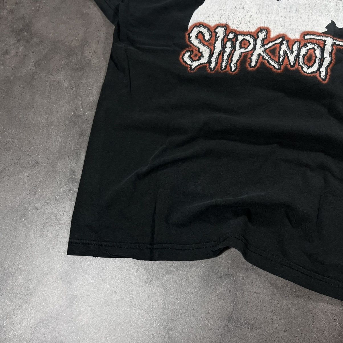 Slipknot Vintage 00s Slipknot Iowa goat big logo heavy metal tee Size US L / EU 52-54 / 3 - 7 Thumbnail