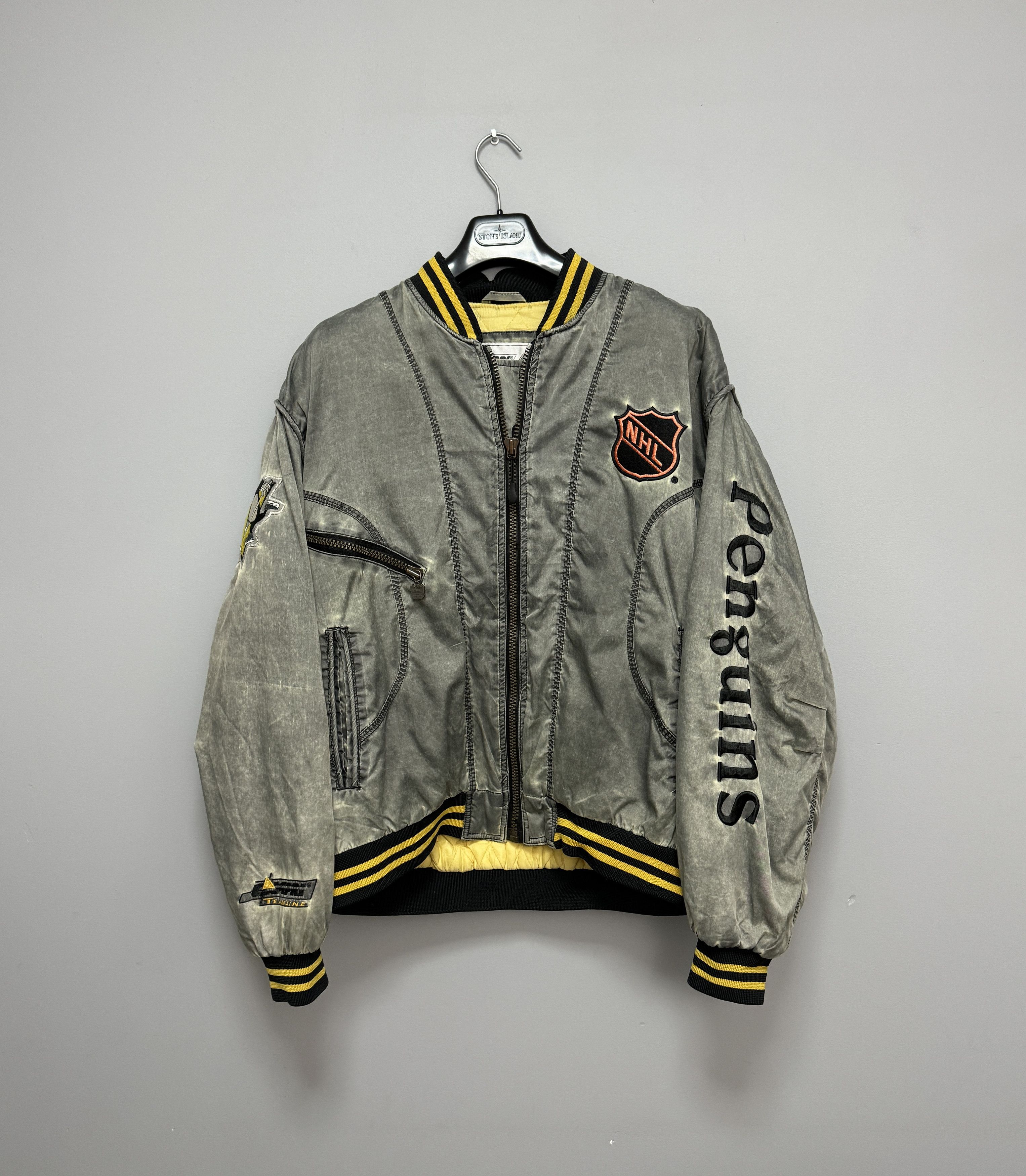 NFL Campri NHL Pittsburgh Penguins Bomber Jacket Big Logo Size L Size US L / EU 52-54 / 3 - 4 Thumbnail