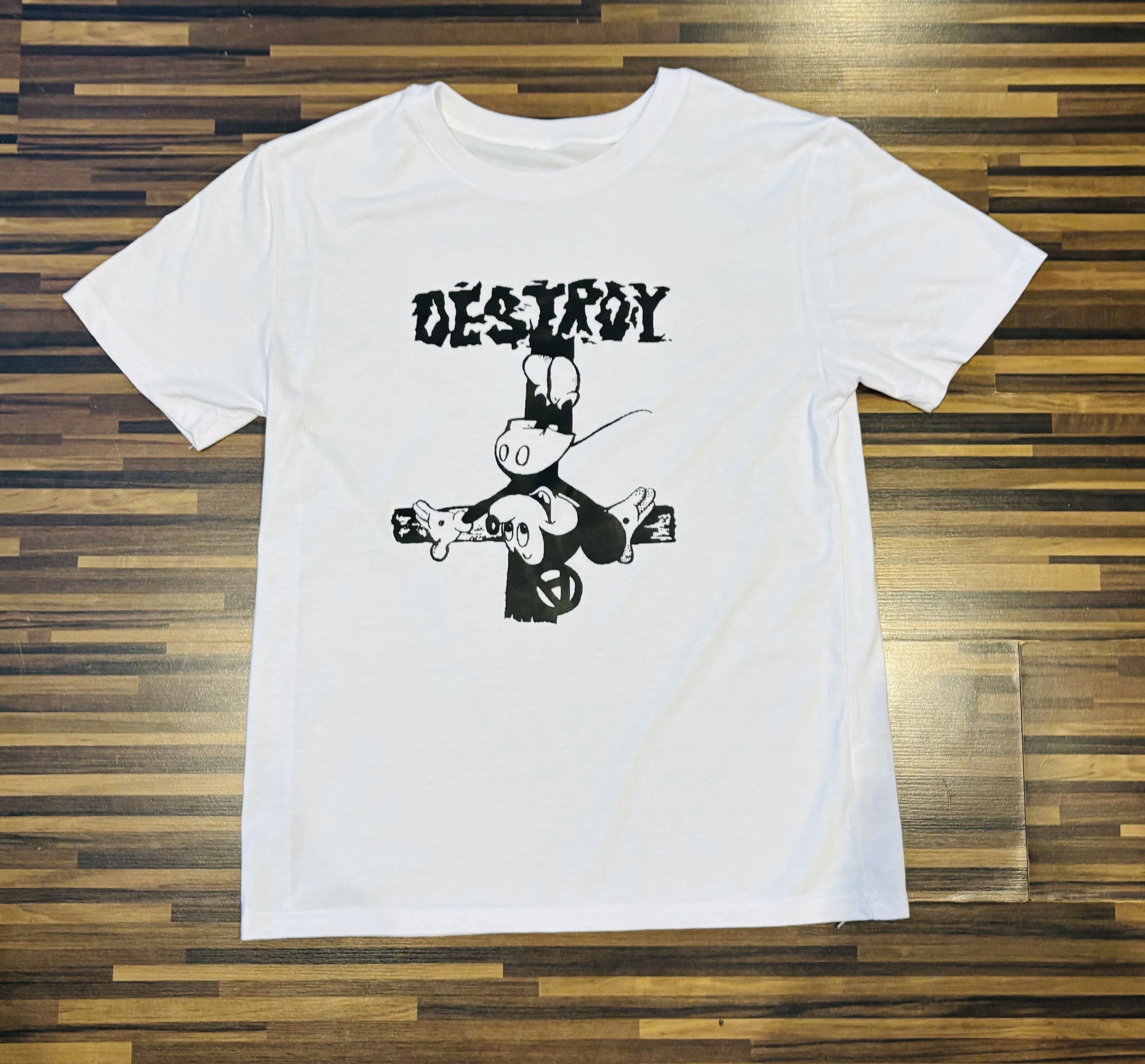 Mickey Mouse × Vintage Mickey Mouse archive Destroy T-shirt Size US M / EU 48-50 / 2 - 1 Thumbnail