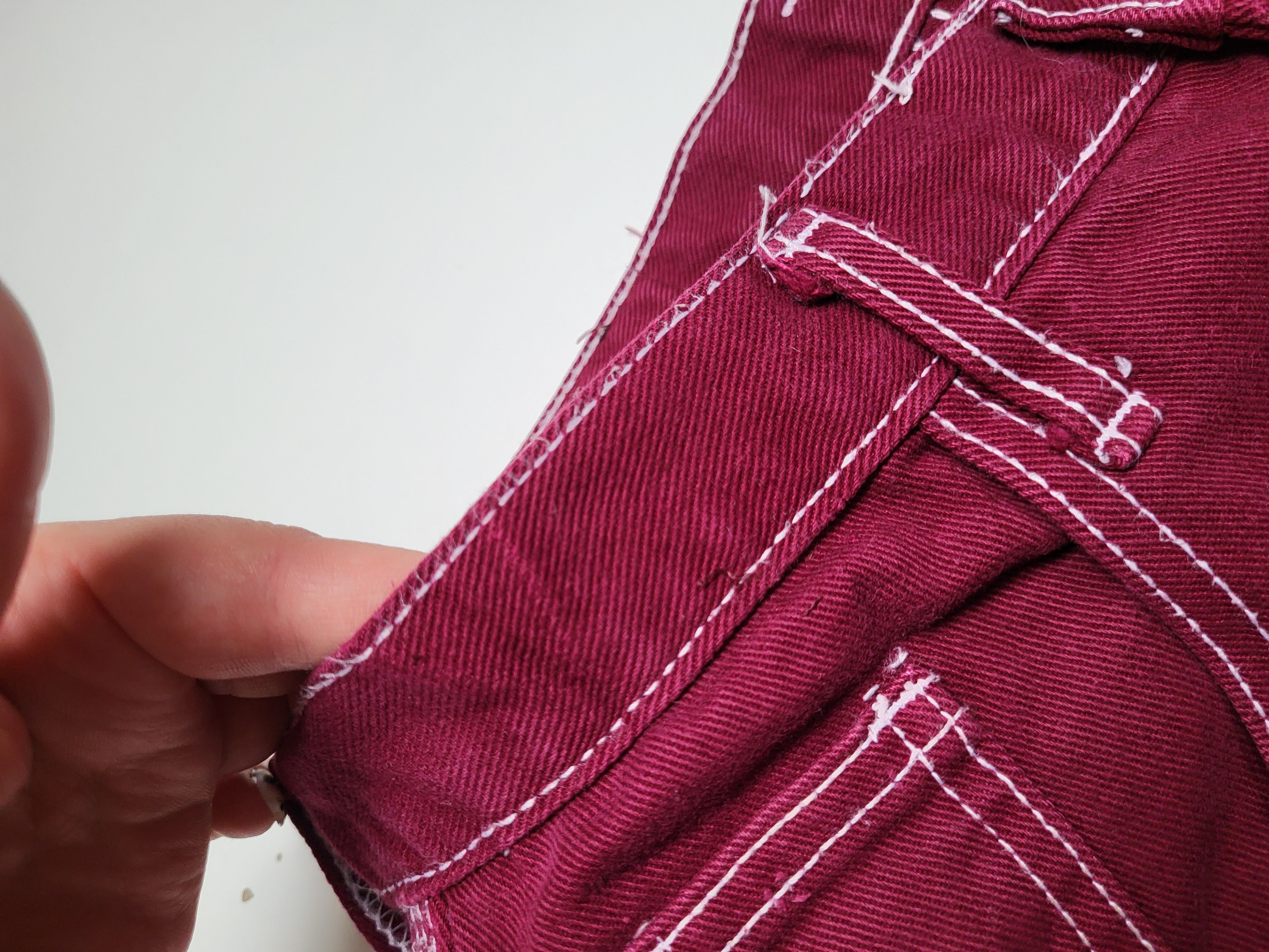 Other vintage 90s bagy rap / hip hop / skate jeans made in USA Size US 32 / EU 48 - 9 Thumbnail