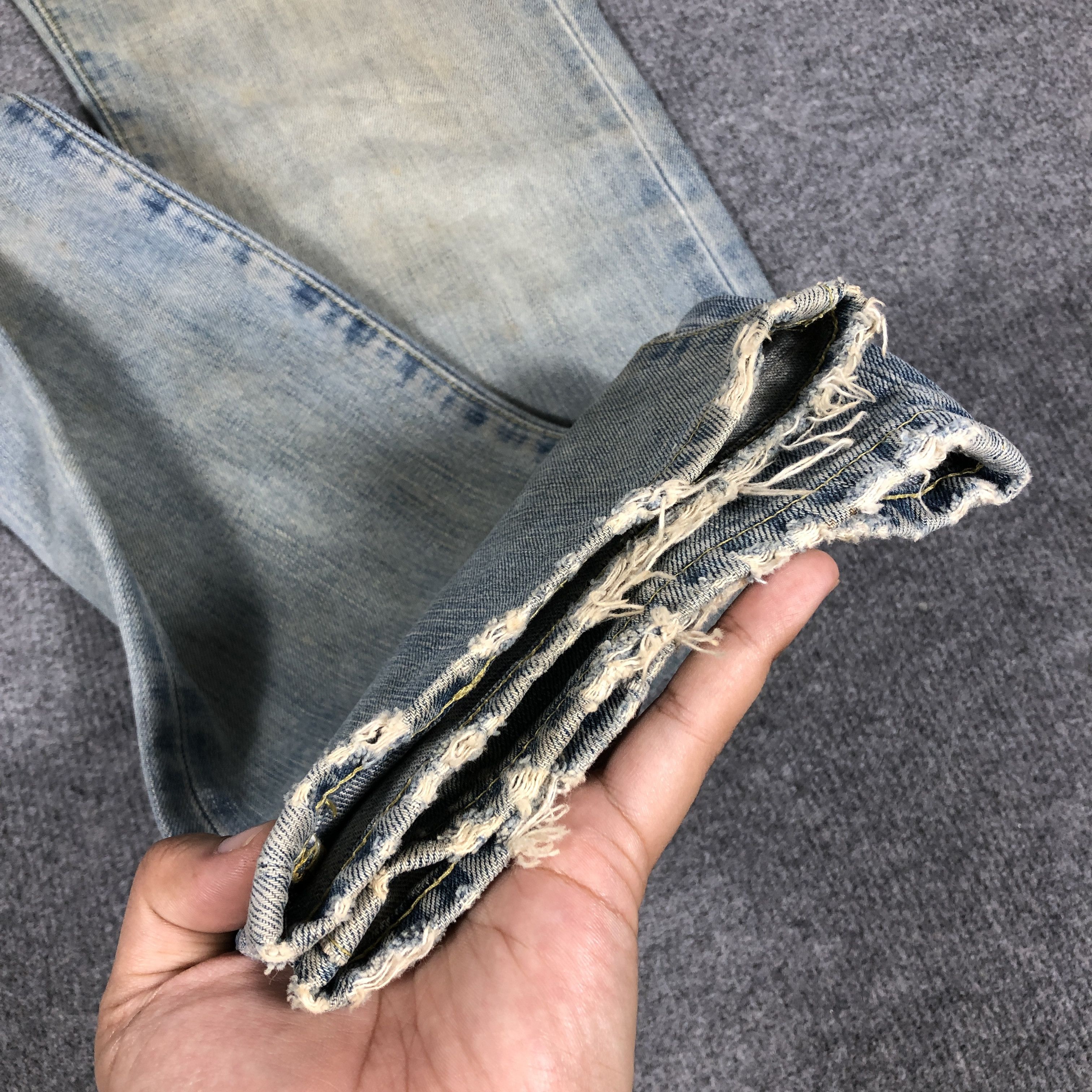 Japanese Brand × Uniqlo Uniqlo Regular Straight Jeans L1223 Size US 29 - 4 Thumbnail