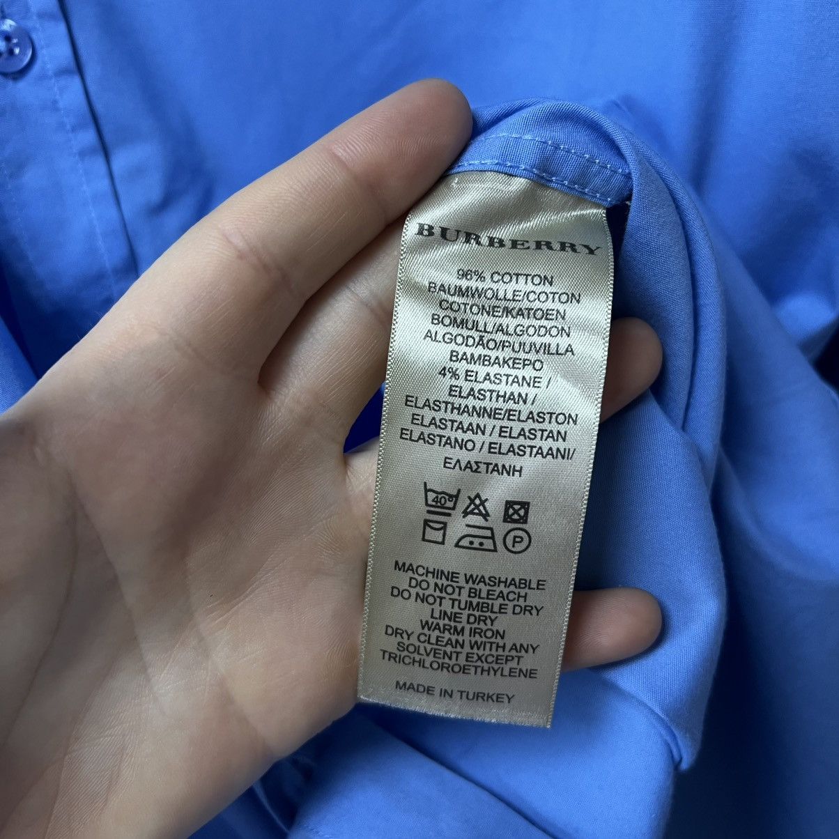 Burberry Burberry Brit Shirt men’s size XL Size US XL / EU 56 / 4 - 14 Thumbnail