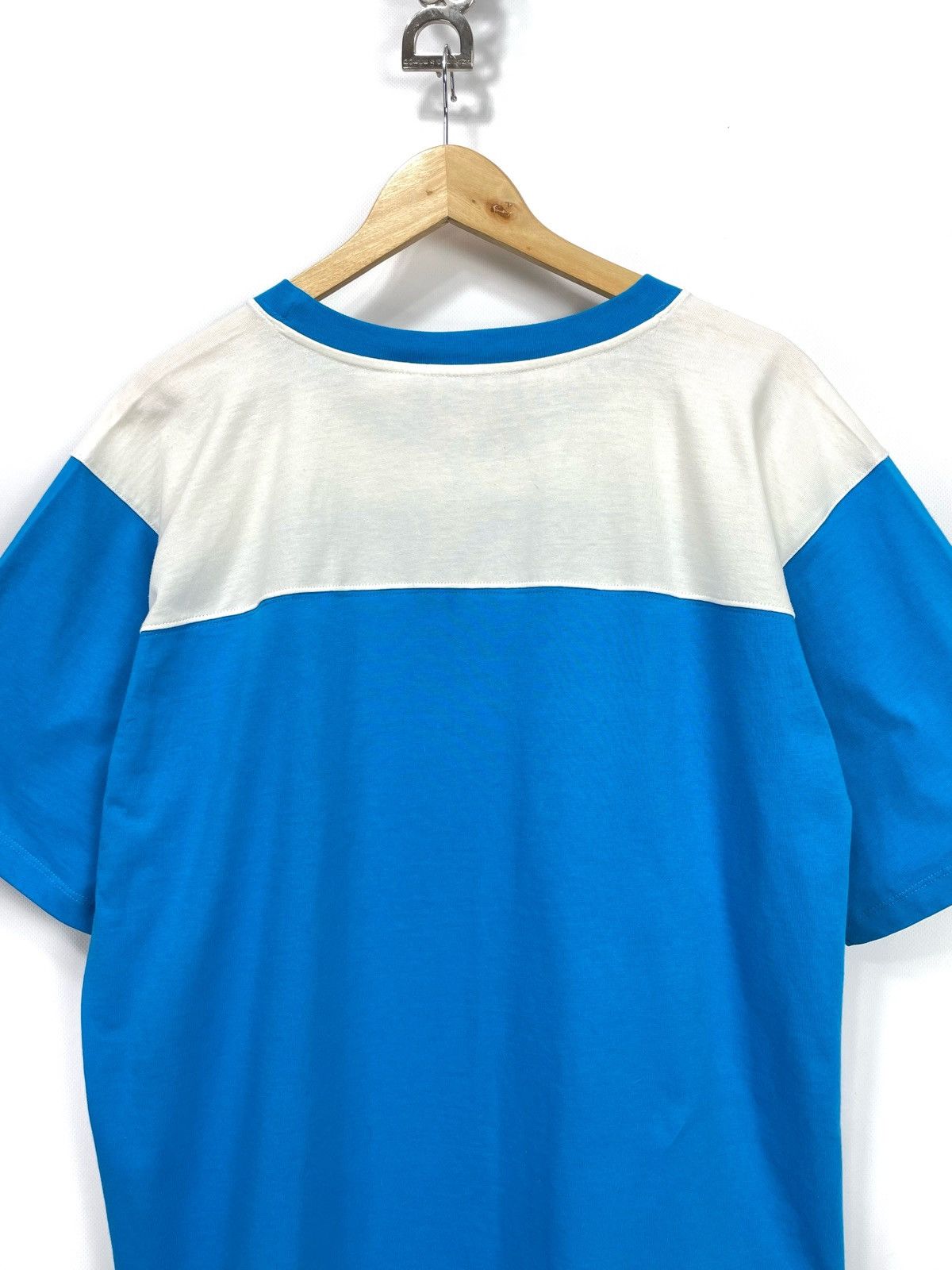 Gucci Gucci “1921” Logo Print Colorblock T-Shirt – Size L Size US L / EU 52-54 / 3 - 7 Thumbnail