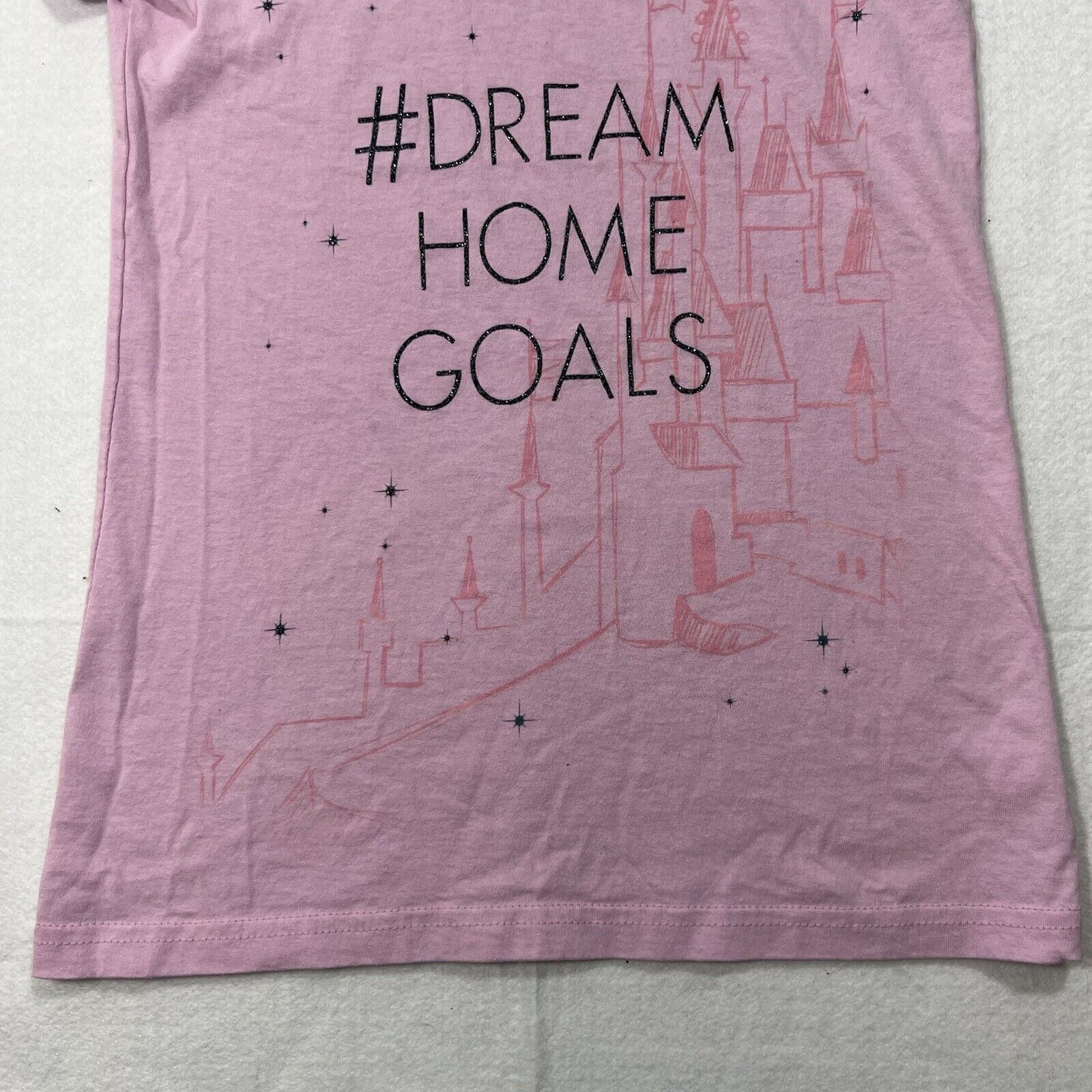 Disney Disney Parks Short Sleeve Dream Home Goals Graphic T Shirt Size XS / US 0-2 / IT 36-38 - 6 Thumbnail