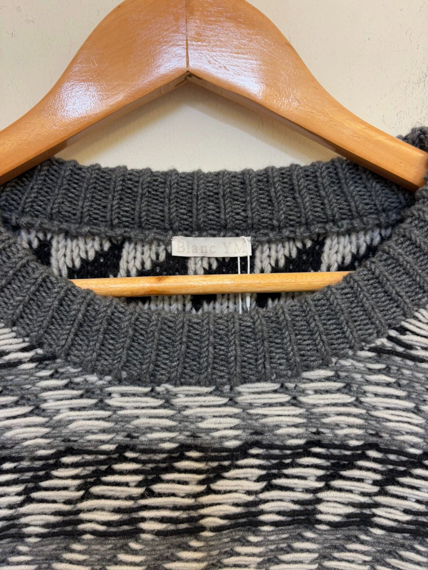 Other blanc ym double-faced oversized knit sweater (M) Size US M / EU 48-50 / 2 - 3 Thumbnail