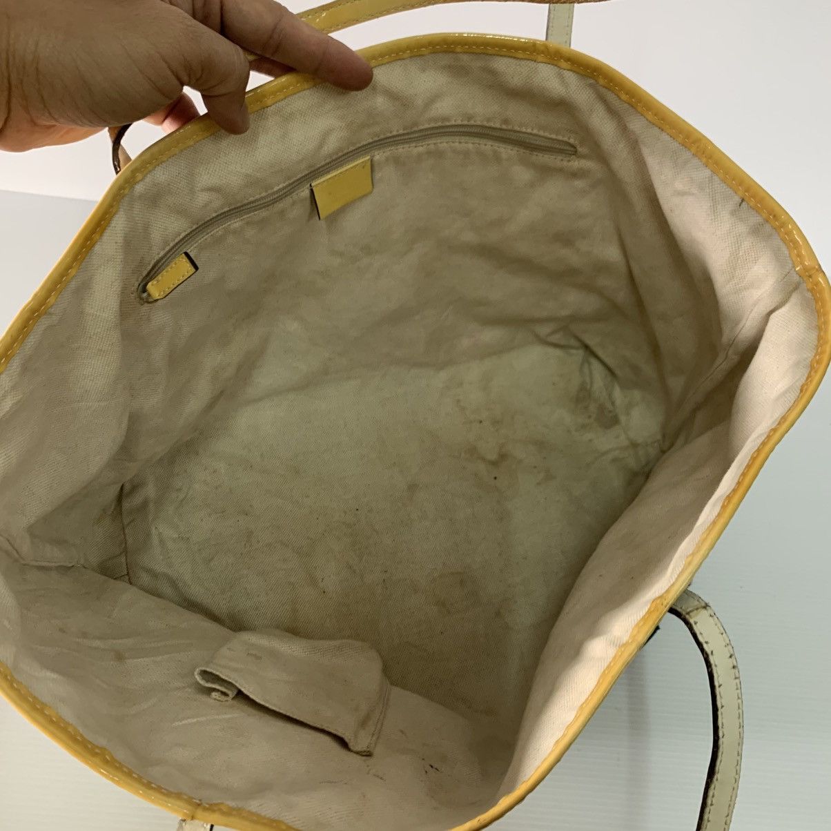 Gucci Gucci Monogram Canvas Tote Bag Size ONE SIZE - 10 Thumbnail