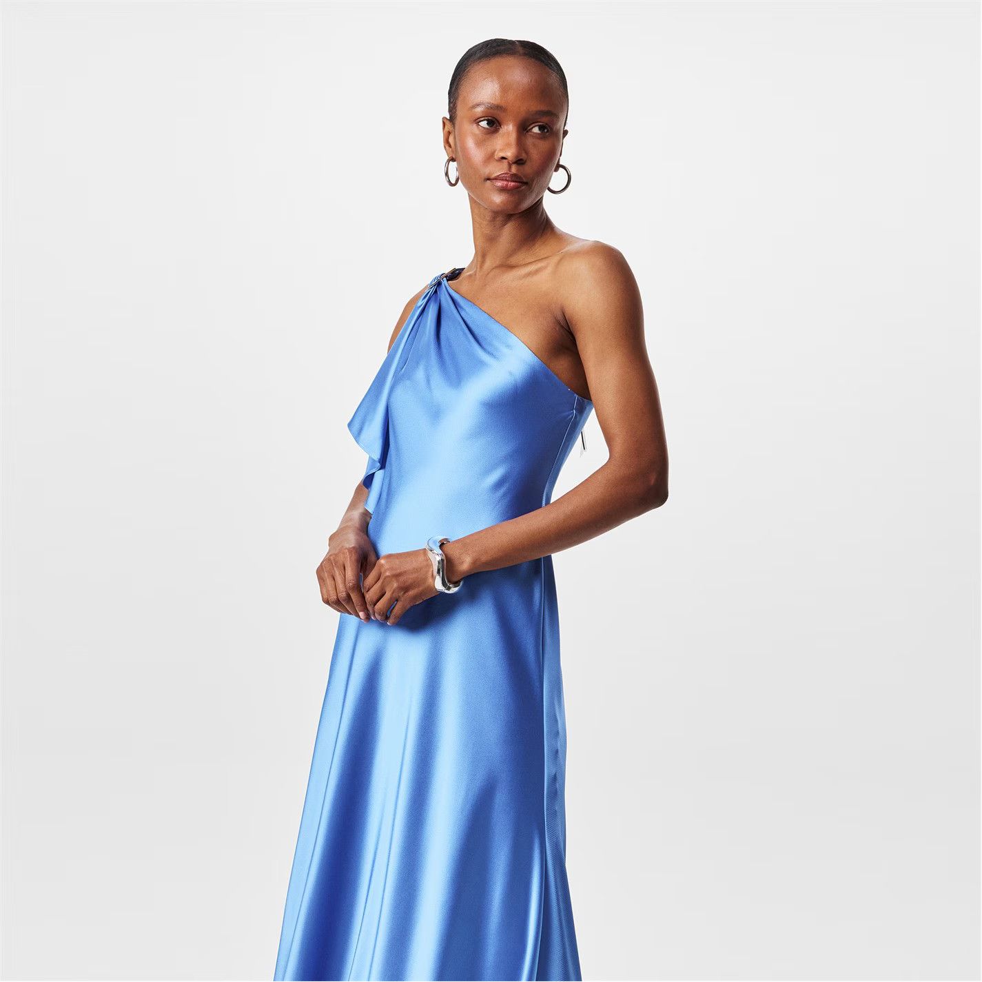 Lauren Ralph Lauren o1g2r1mq0825 Elzira Gown in Sky Blue Size XS / US 0-2 / IT 36-38 - 3 Thumbnail