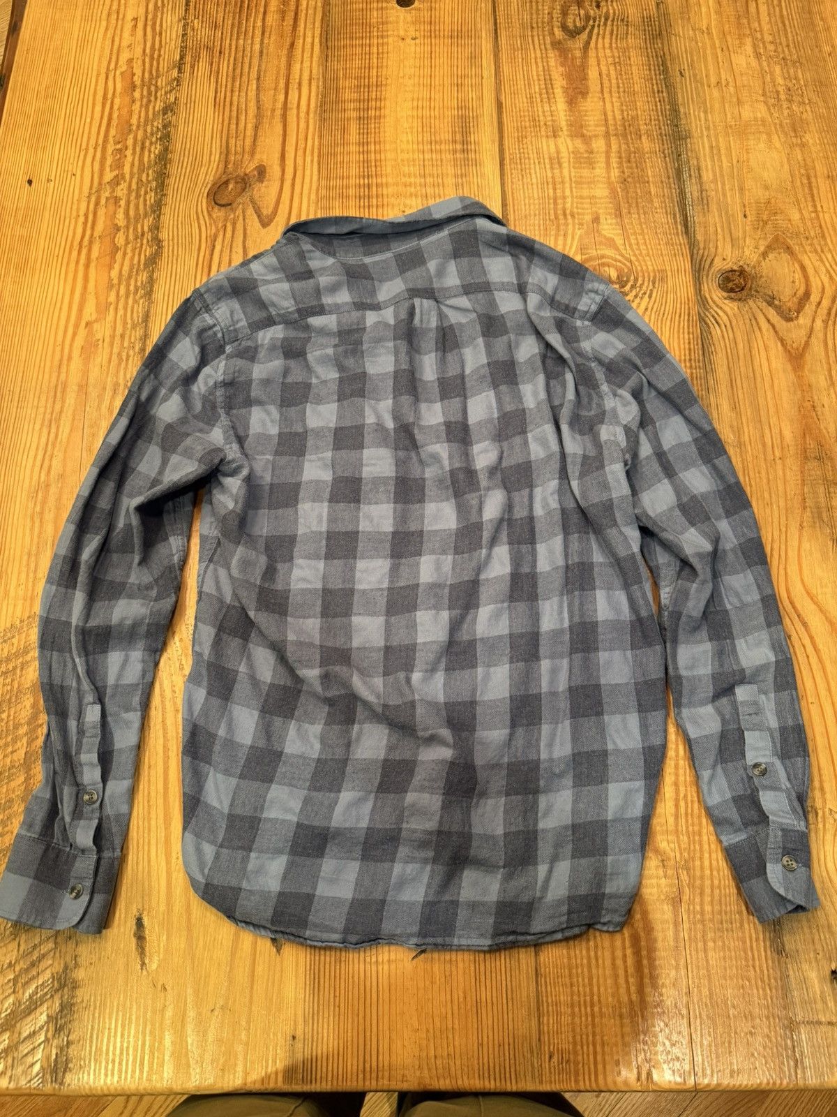 Marine Layer Marine Layer Blue flannel - size Marge (M/L) Size US M / EU 48-50 / 2 - 8 Thumbnail