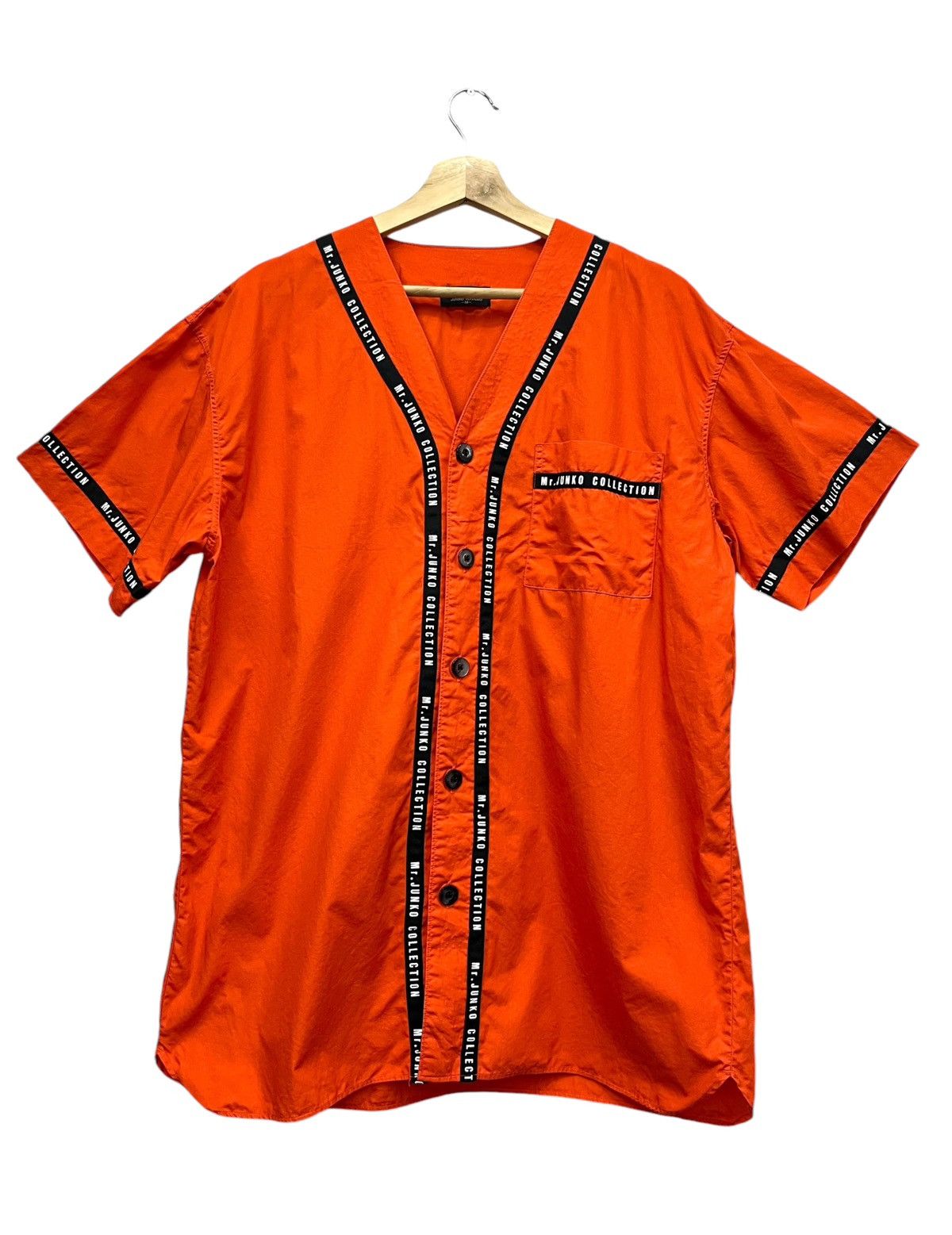 MLB FYE🔥Vintage MR.JUNKO MLB Design Orange Prisoner Pajamas Set Size US M / EU 48-50 / 2 - 3 Thumbnail