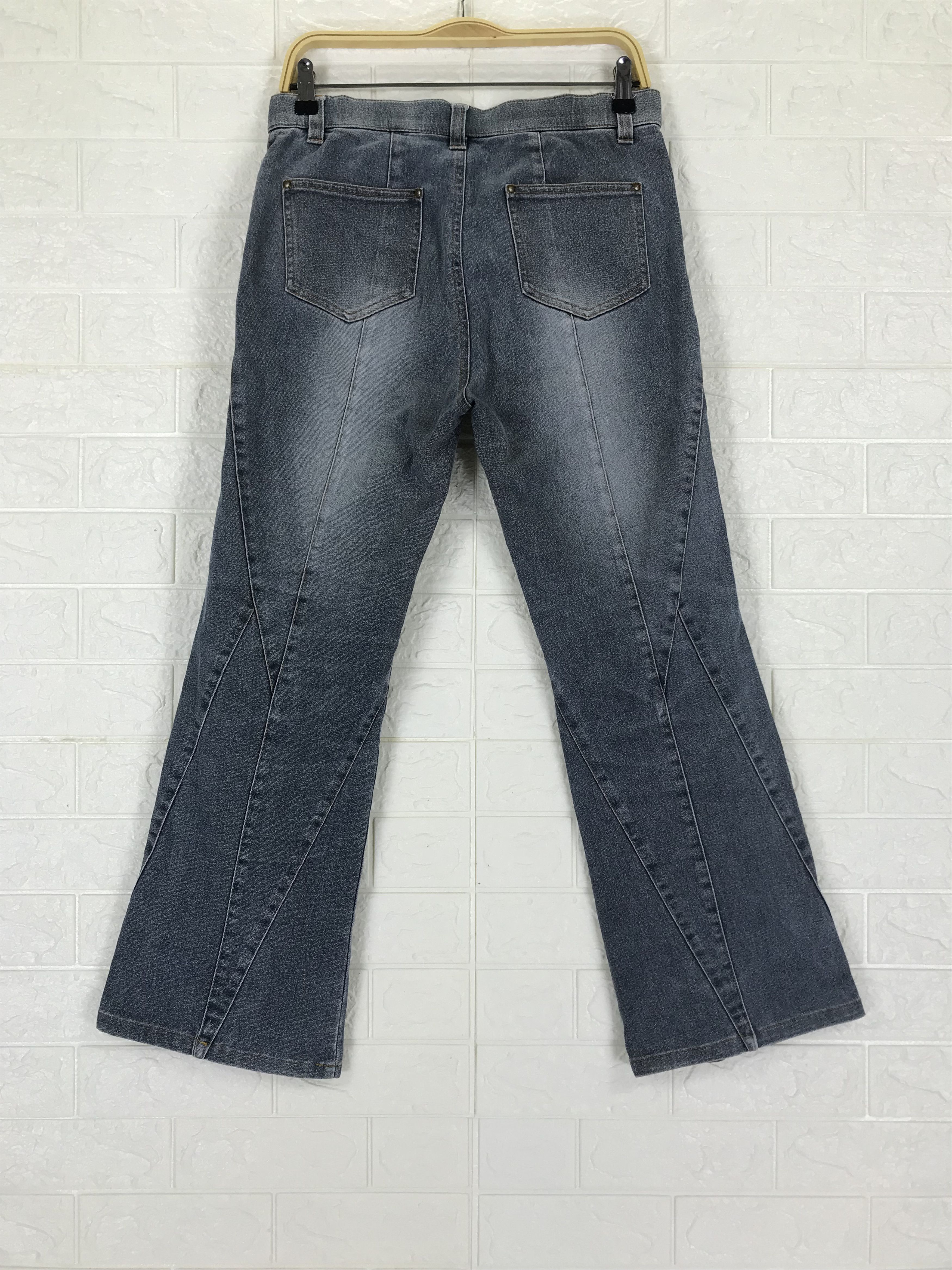 Japanese Brand Vintage Carouge Japanese Hybrid Flare Jeans Size US 30 / EU 46 - 5 Thumbnail