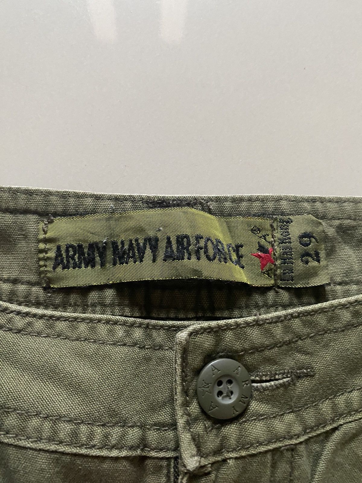 General Research Vintage Japanese Tactical Multi Pocket Pants Green Size US 31 - 5 Thumbnail