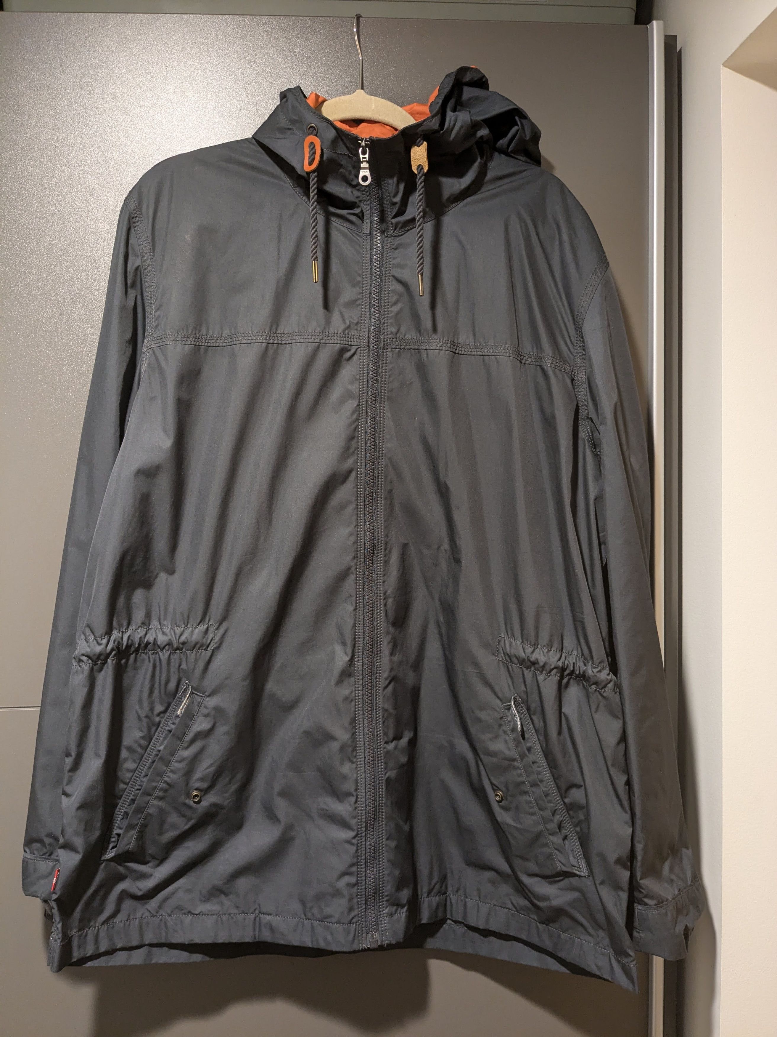 Levi's Nylon Hooded Windbreaker Size US L / EU 52-54 / 3 - 1 Thumbnail