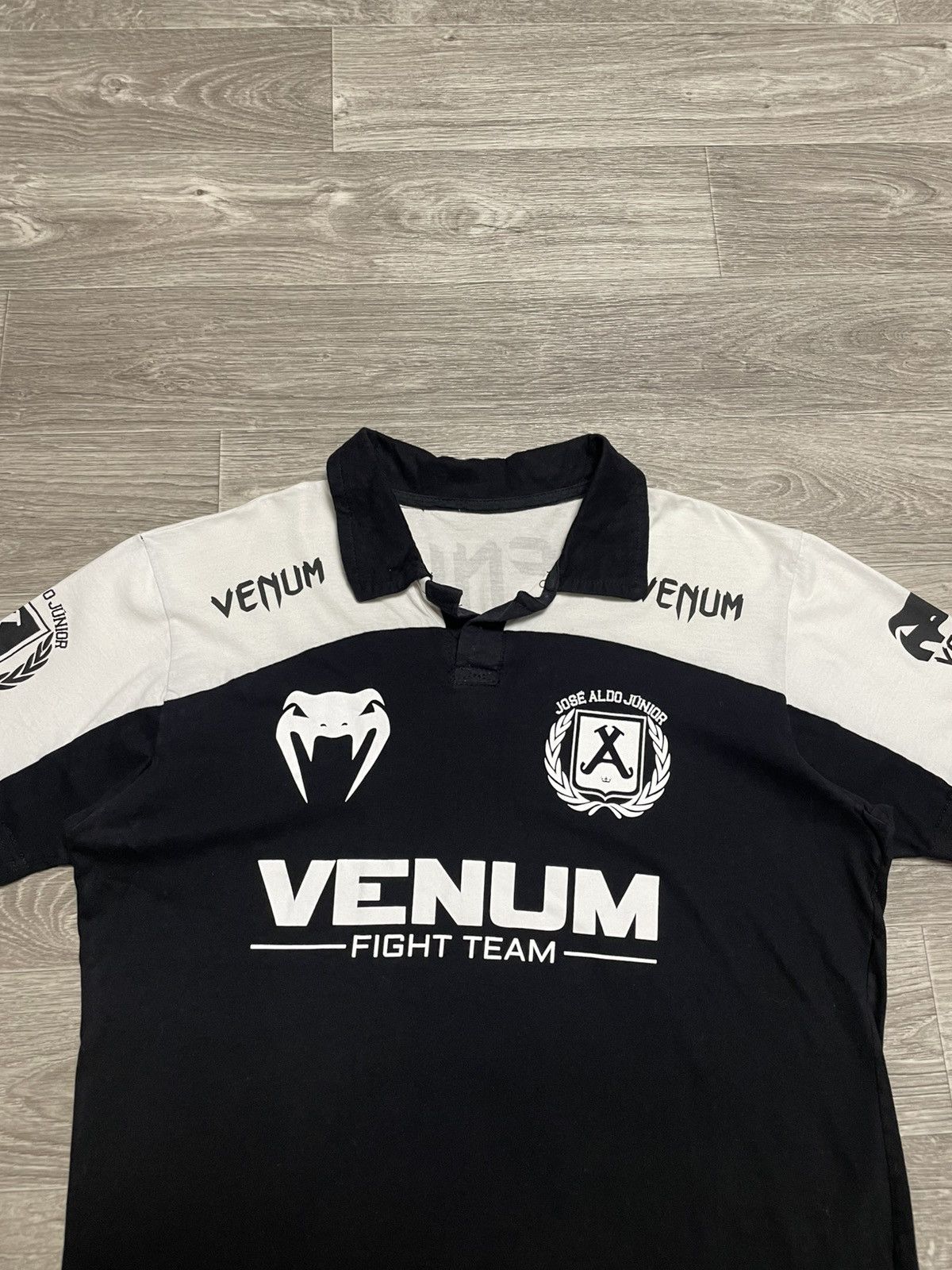 Other Vintage Venum Fight Team Jose Aldo Junior Polo Shirt Size US L / EU 52-54 / 3 - 2 Thumbnail