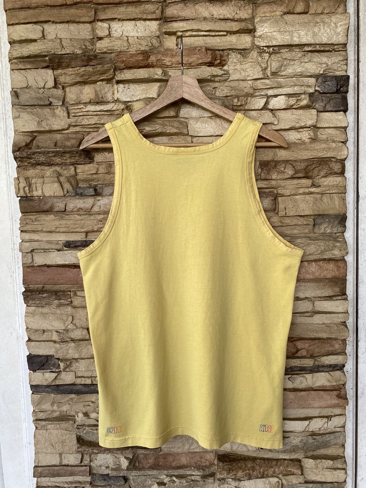 Stussy Rare Vintage 2005 Stussy Rainbow Logo Singlet Sleeveless Tees Size US M / EU 48-50 / 2 - 6 Thumbnail
