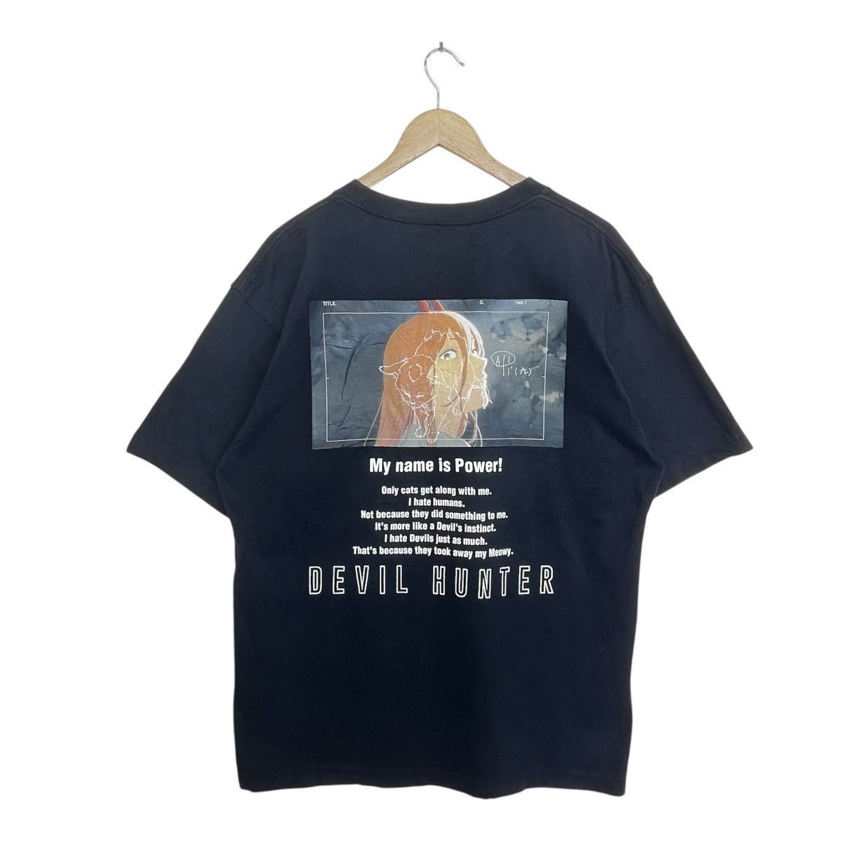 Cartoon Network × Uniqlo Uniqlo Chainsaw Man × Kosuke Kawamura Oversize Power Tshirt Size US L / EU 52-54 / 3 - 2 Thumbnail