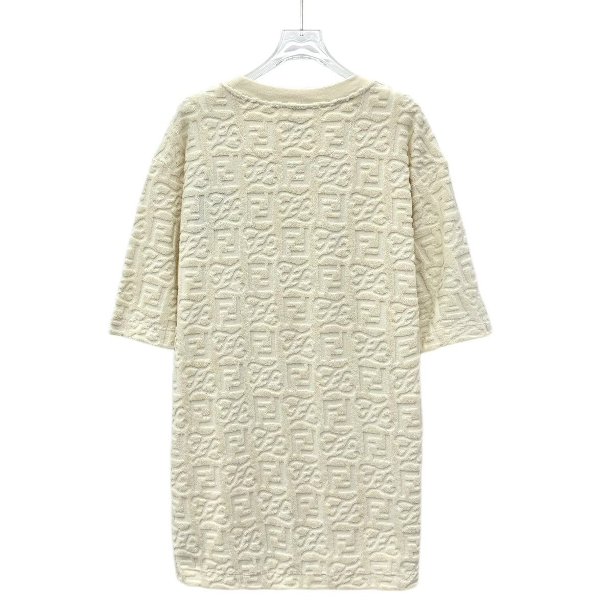 Fendi Fendi Towel Fabric Crew Neck Short Sleeve T-Shirt K26WX Size US XXL / EU 58 / 5 - 2 Thumbnail