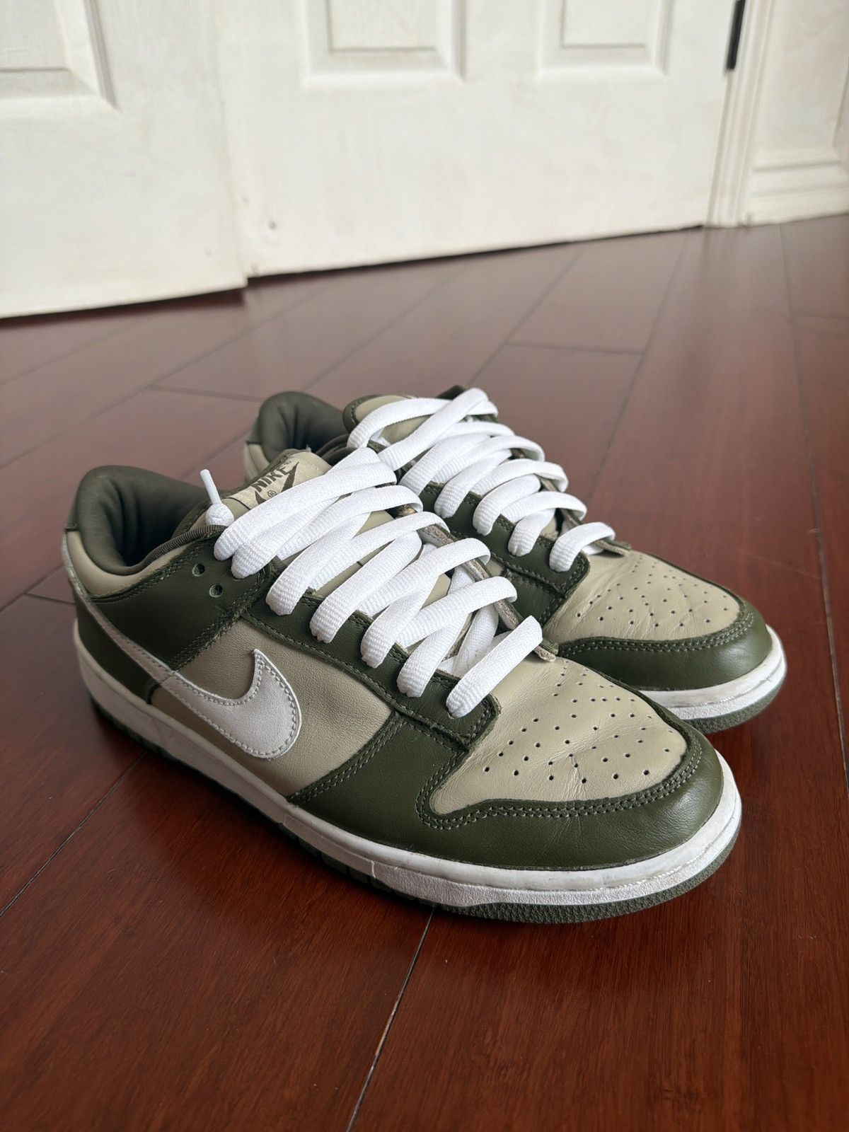 Nike Nike Dunk Low Pro B Olive Stone Size US 10 / EU 43 - 1 Thumbnail