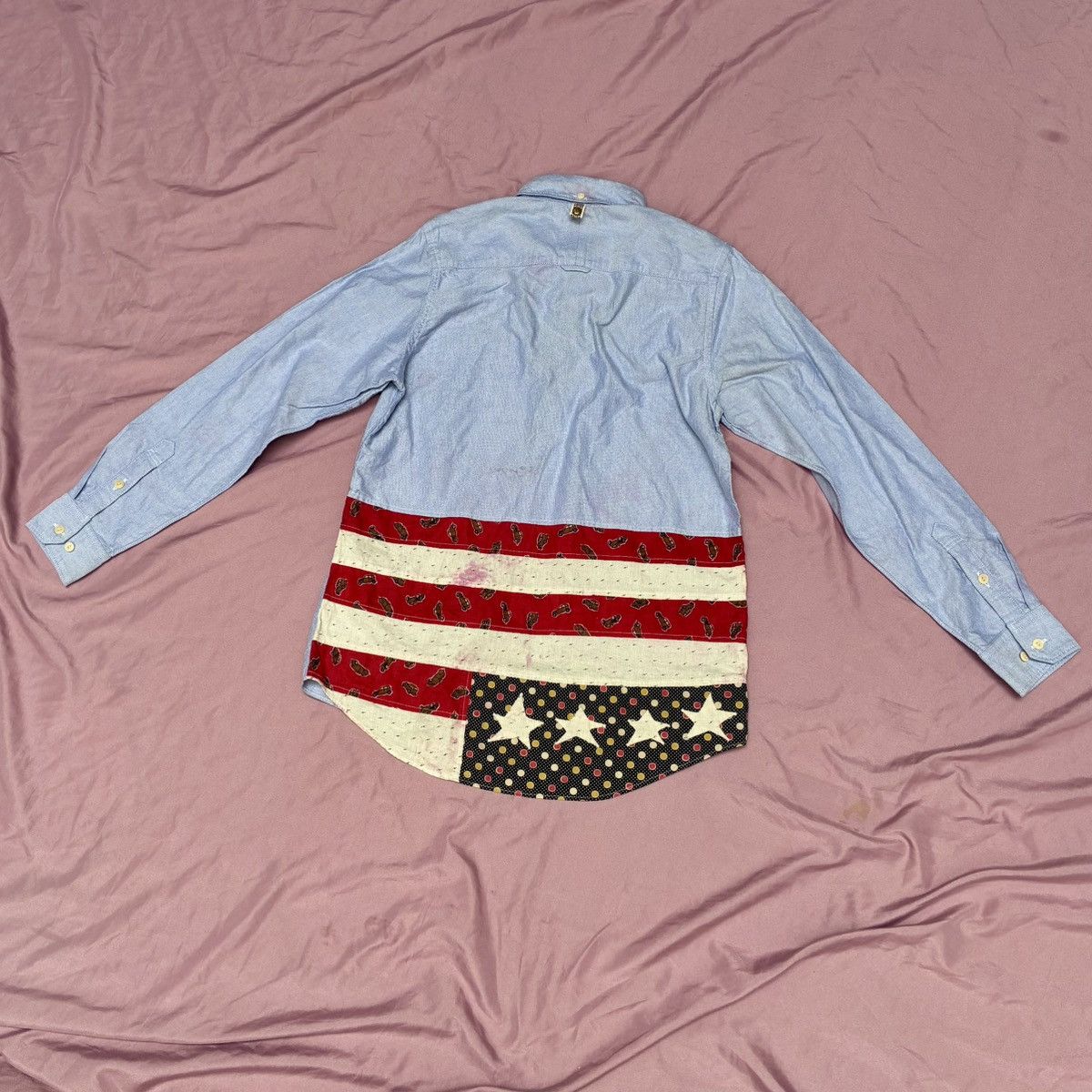 Visvim VISVIM CUBISM /FREE INTERNATION LABORATORY OCBD OXFORD SHIRT Size US M / EU 48-50 / 2 - 3 Thumbnail