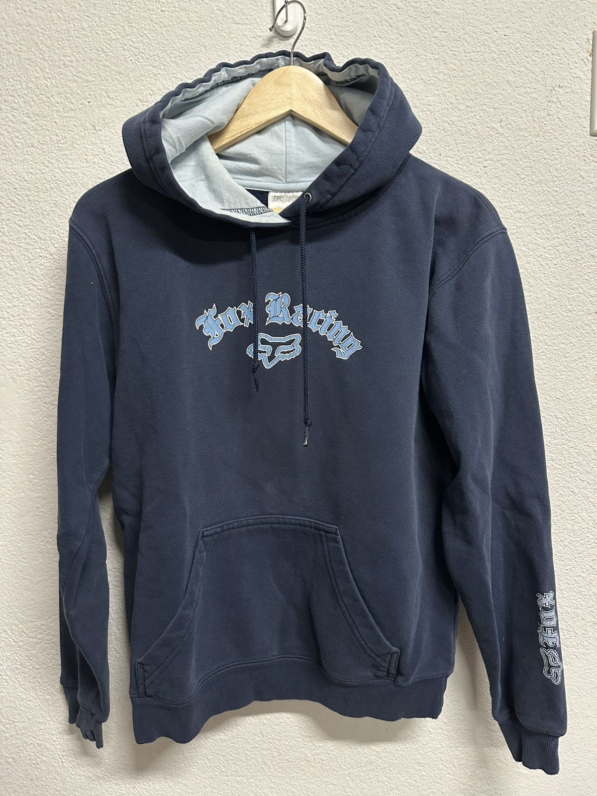 Fox Racing Y2K fox racing spell out hoodie Size M / US 6-8 / IT 42-44 - 1 Thumbnail