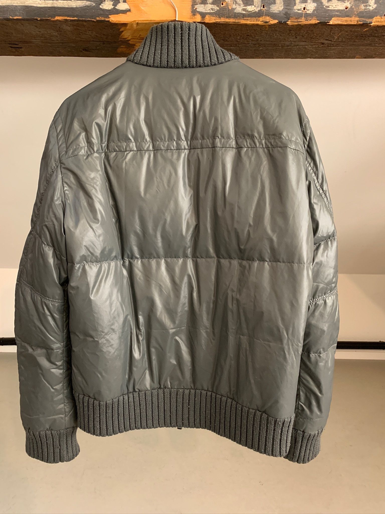 Dirk Bikkembergs Dirk Bikkembergs Grey Bomber Jacket Size US M / EU 48-50 / 2 - 2 Thumbnail