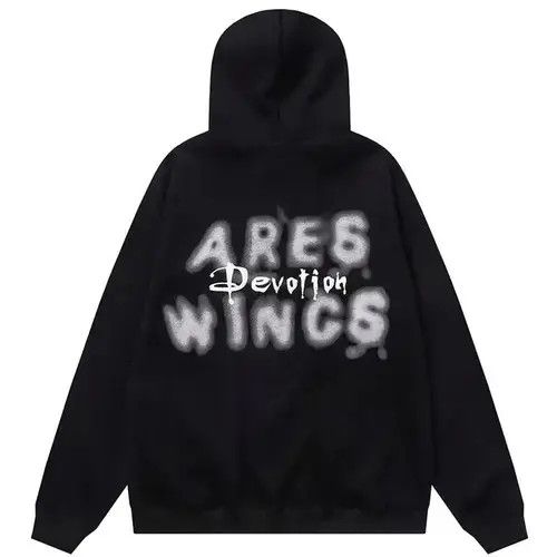 Japanese Brand × Vintage Y2K hoodie sweatshirt hip-hop Gothic Harajuku style pullover Size US L / EU 52-54 / 3 - 2 Thumbnail