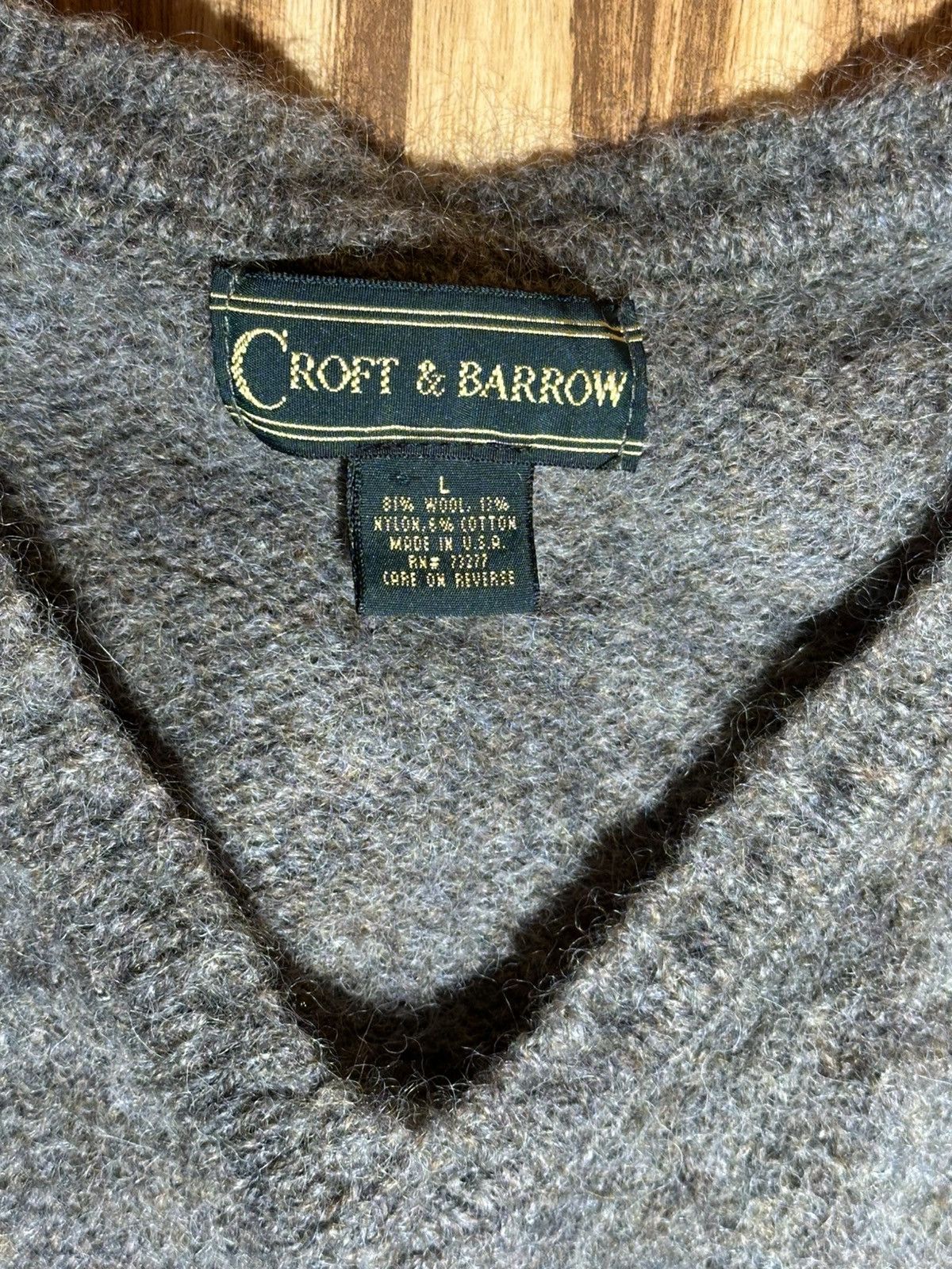 Croft & Barrow Gray Woolrich Croft and Barrow Men's Sweater Size US L / EU 52-54 / 3 - 4 Thumbnail