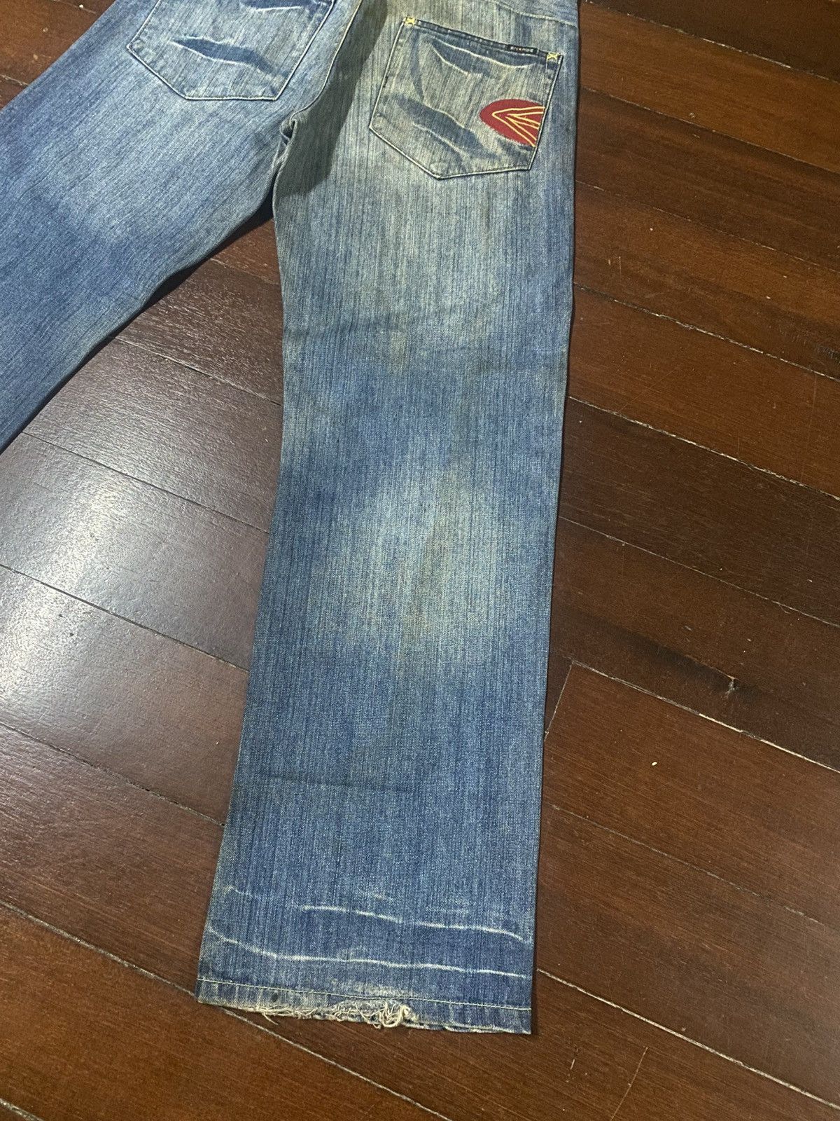 Energie Rare vintage y2k Energie mud wash faded jeans baggy wide Size US 34 / EU 50 - 4 Thumbnail
