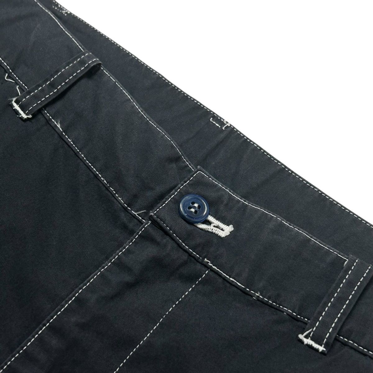 Comme des Garcons 374 90s 99SS comme des garcons homme long pants garment dye Size US 35 - 6 Thumbnail