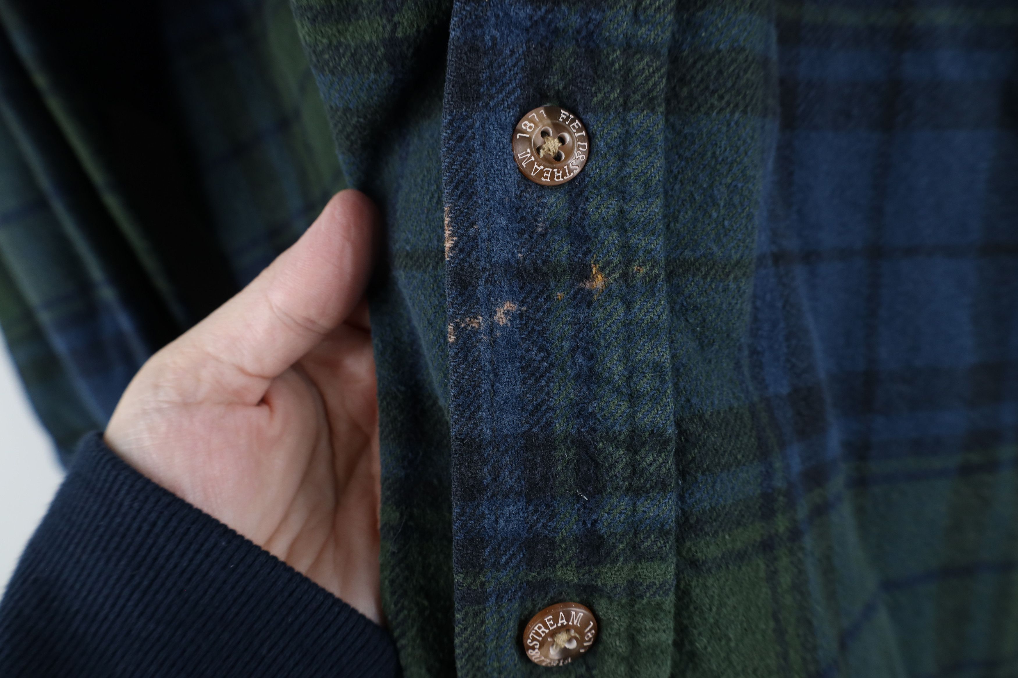 Vintage Vintage 90s Streetwear Heavyweight Flannel Button Shirt Size US XXL / EU 58 / 5 - 8 Thumbnail