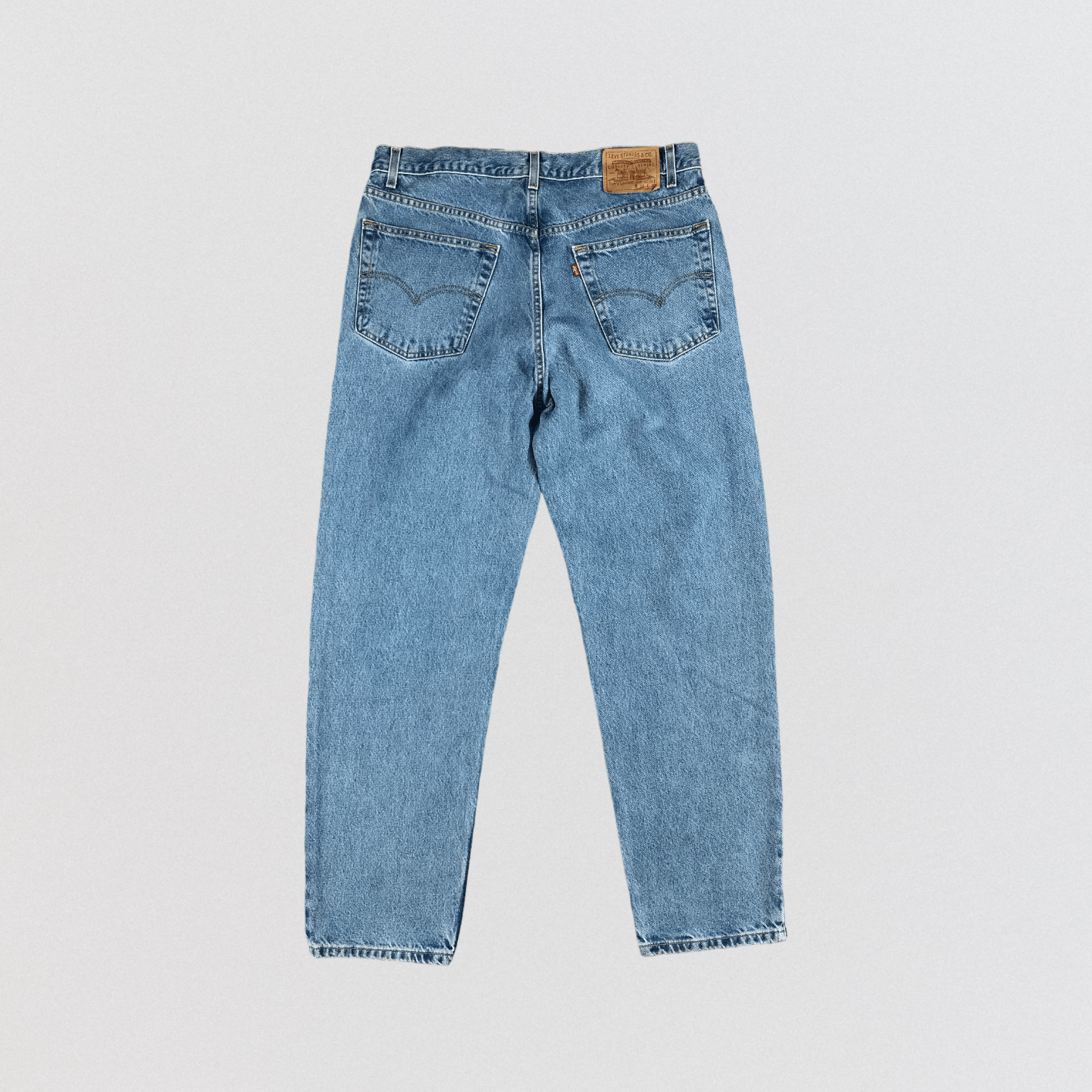 Levi's × Vintage Vintage 90s Blue Wash Levis Jeans-JM2558 Size US 38 / EU 54 - 2 Thumbnail