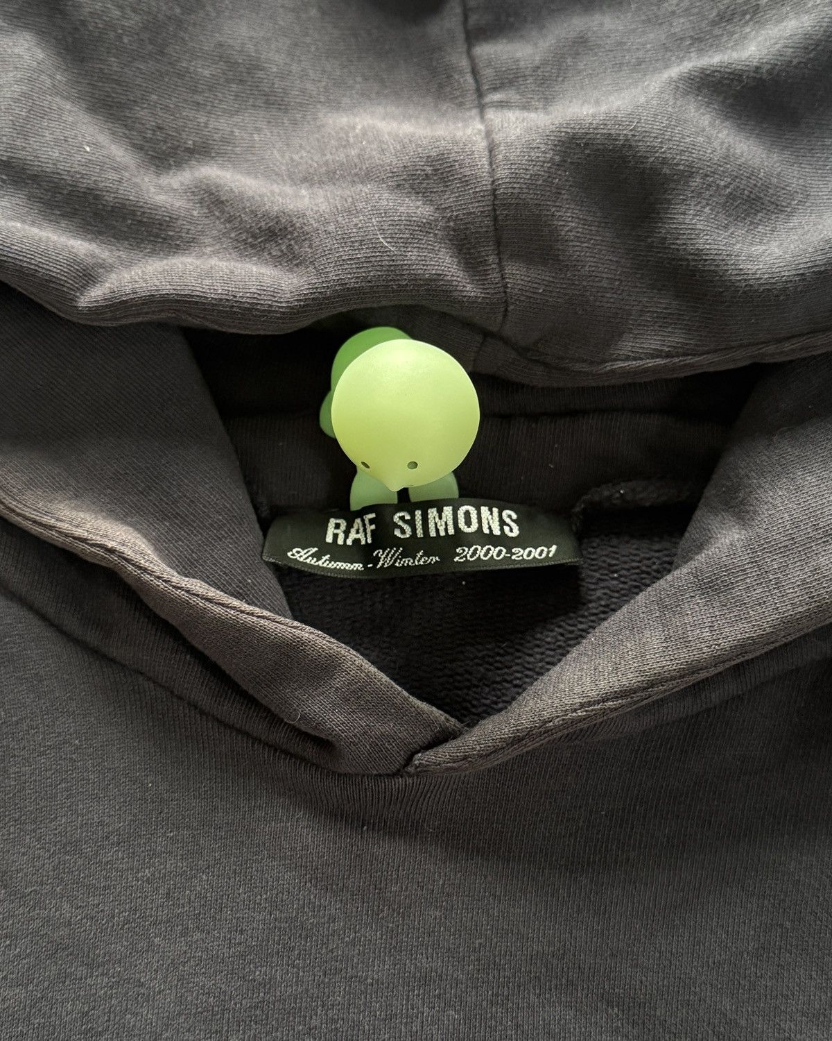 Raf Simons Raf Simons AW00 Confusion patch hoodie Size US S / EU 44-46 / 1 - 3 Thumbnail