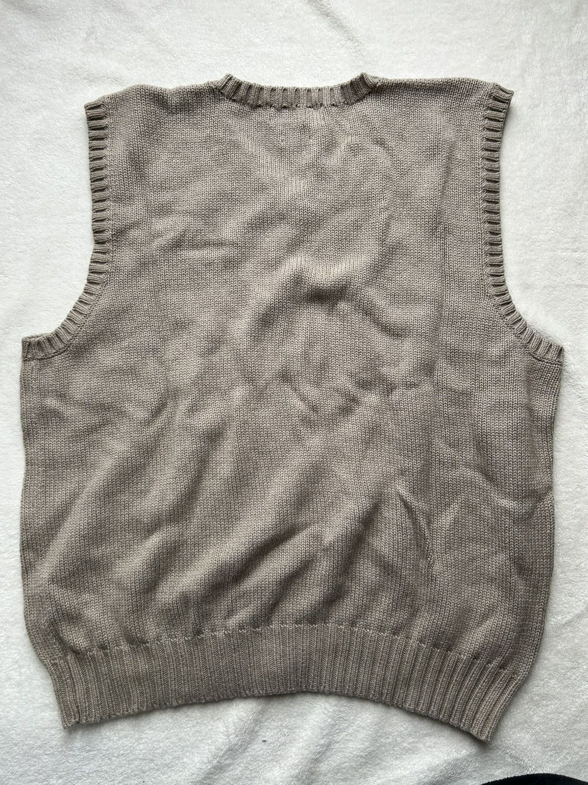 Polo Ralph Lauren 90s Polo Ralph Lauren 100% Cotton V-Neck Sweater Vest sz XL Size US XL / EU 56 / 4 - 4 Thumbnail