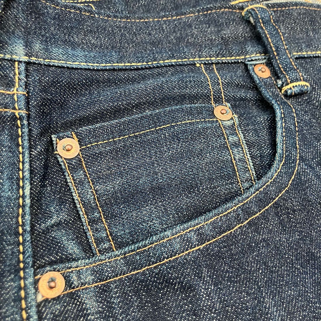 Japanese Brand CANTON OVERALLS 1963-106 W34 x L31 1966-type Tapered Size US 34 / EU 50 - 9 Thumbnail