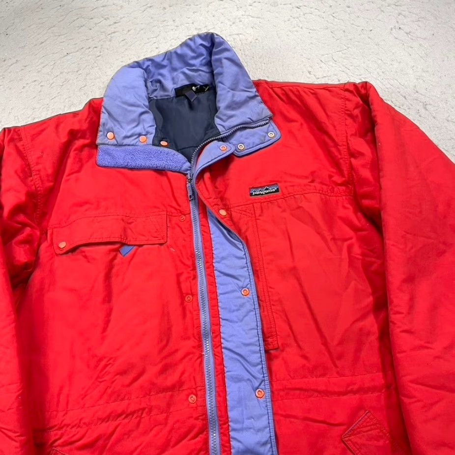 Patagonia VINTAGE Patagonia Jacket Mens XL Red Insulated Parka Full Zip Outdoor 90s Size US XL / EU 56 / 4 - 3 Thumbnail