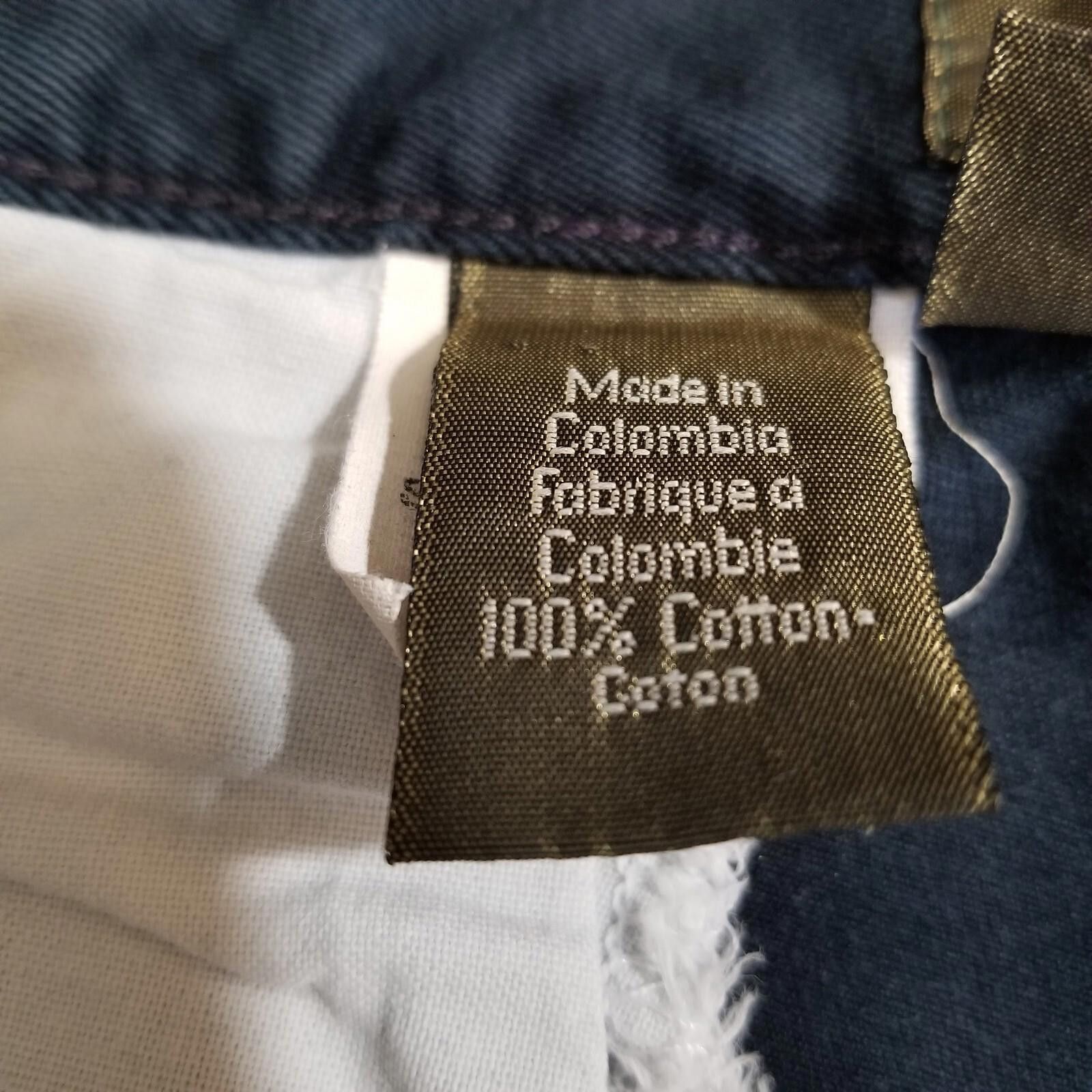 Calvin Klein Calvin Klein Flat Front Navy Blue Khakis Size 10 Size ONE SIZE - 4 Thumbnail