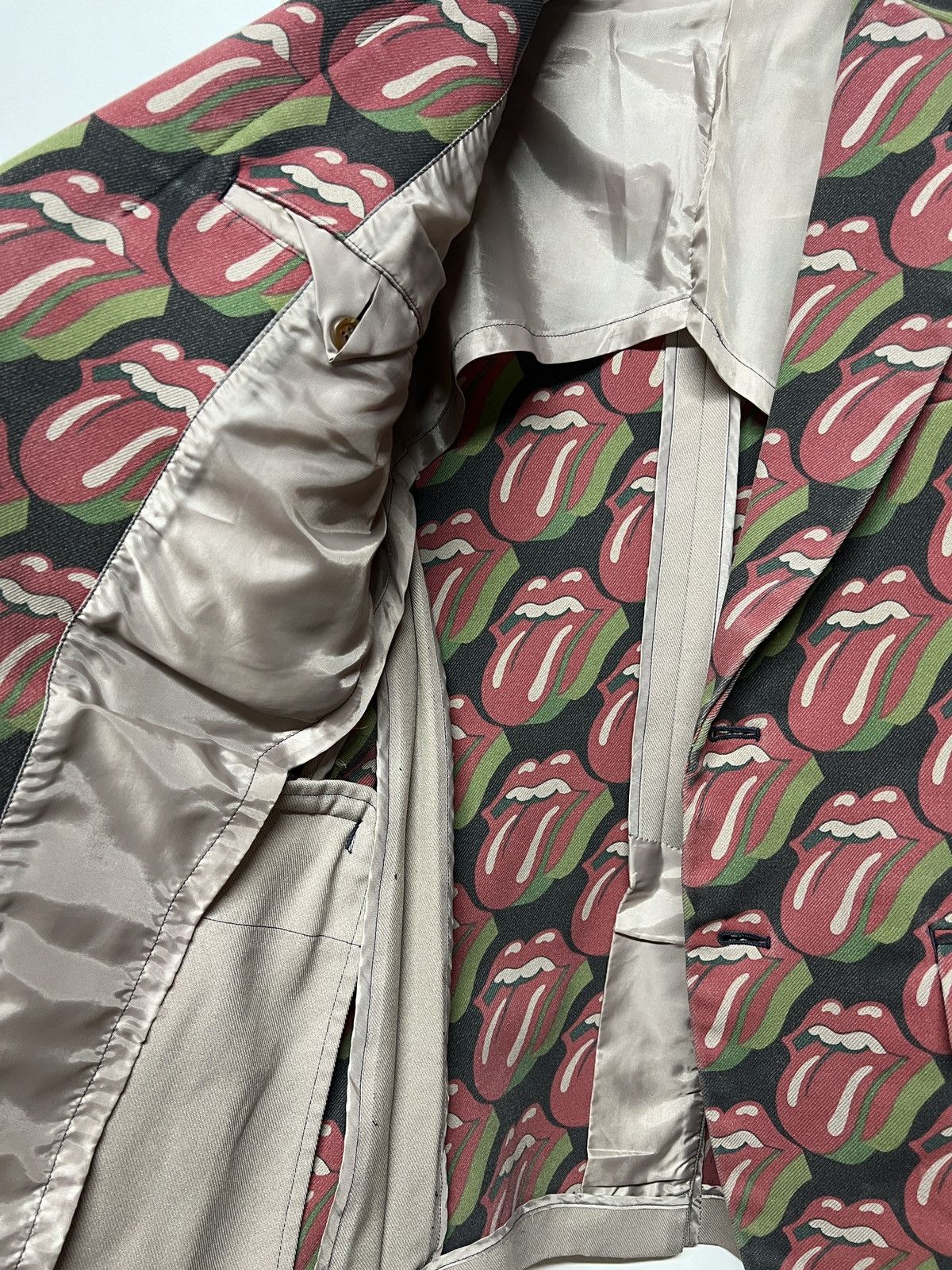 Comme des Garcons Homme Plus 06SS Rolling stones blazer Size 48R - 5 Thumbnail
