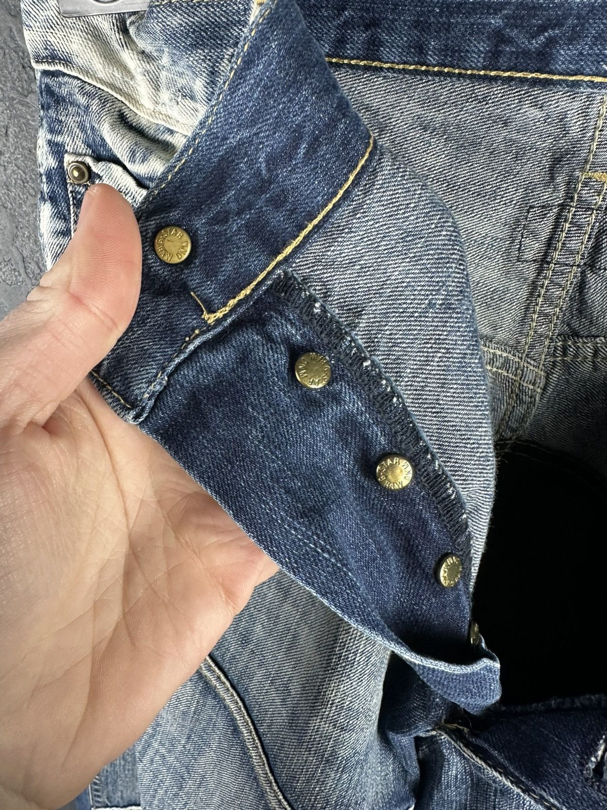 G-Star × Japanese Brand Vintage G Star Raw Denim Streetwear Jeans Japanese Y2K Size US 29 - 9 Thumbnail