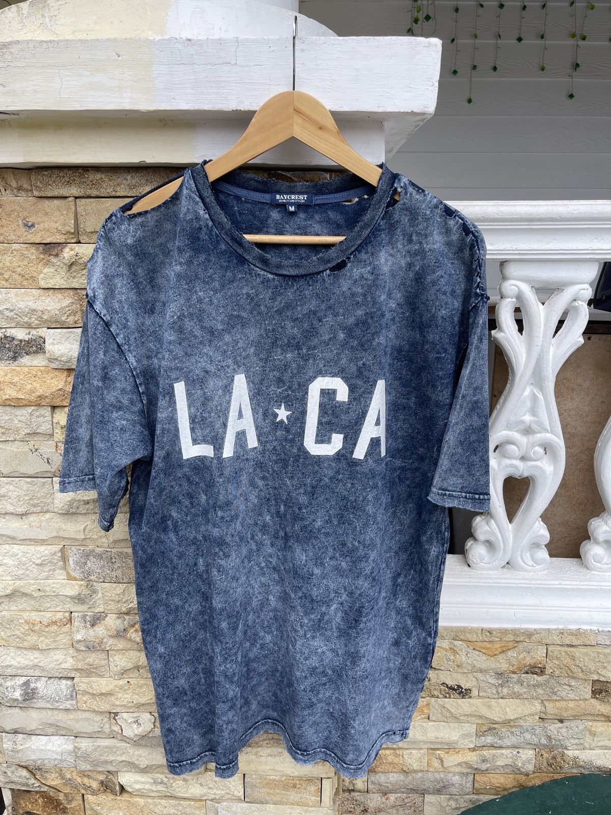 Vintage Last Drop🔥Rare🔥Vintage Thrashed Design Tee Size US L / EU 52-54 / 3 - 2 Thumbnail