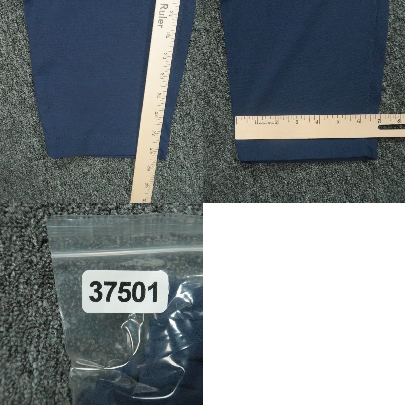 Lululemon Lululemon Pants Men 36x27 Blue Classic Tapered Chino 5-Pocket Design NWT Straight Front Casual, Travel, Business Mens Size US 36 / EU 52 - 8 Thumbnail