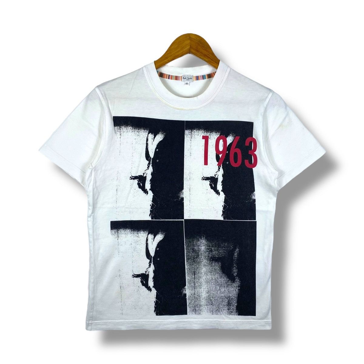 Paul Smith PAUL SMITH LONDON 1963 Photo Tee Shirt Medium Size Size US M / EU 48-50 / 2 - 1 Thumbnail