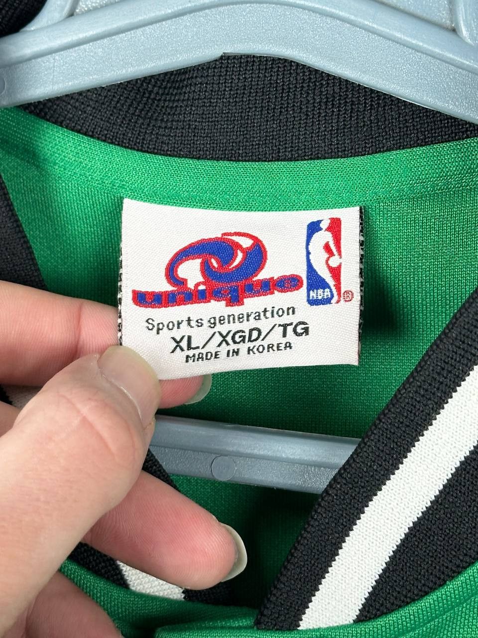 NBA Vintage 90s Celtics Warm Up Jacket NBA Size US XL / EU 56 / 4 - 12 Thumbnail