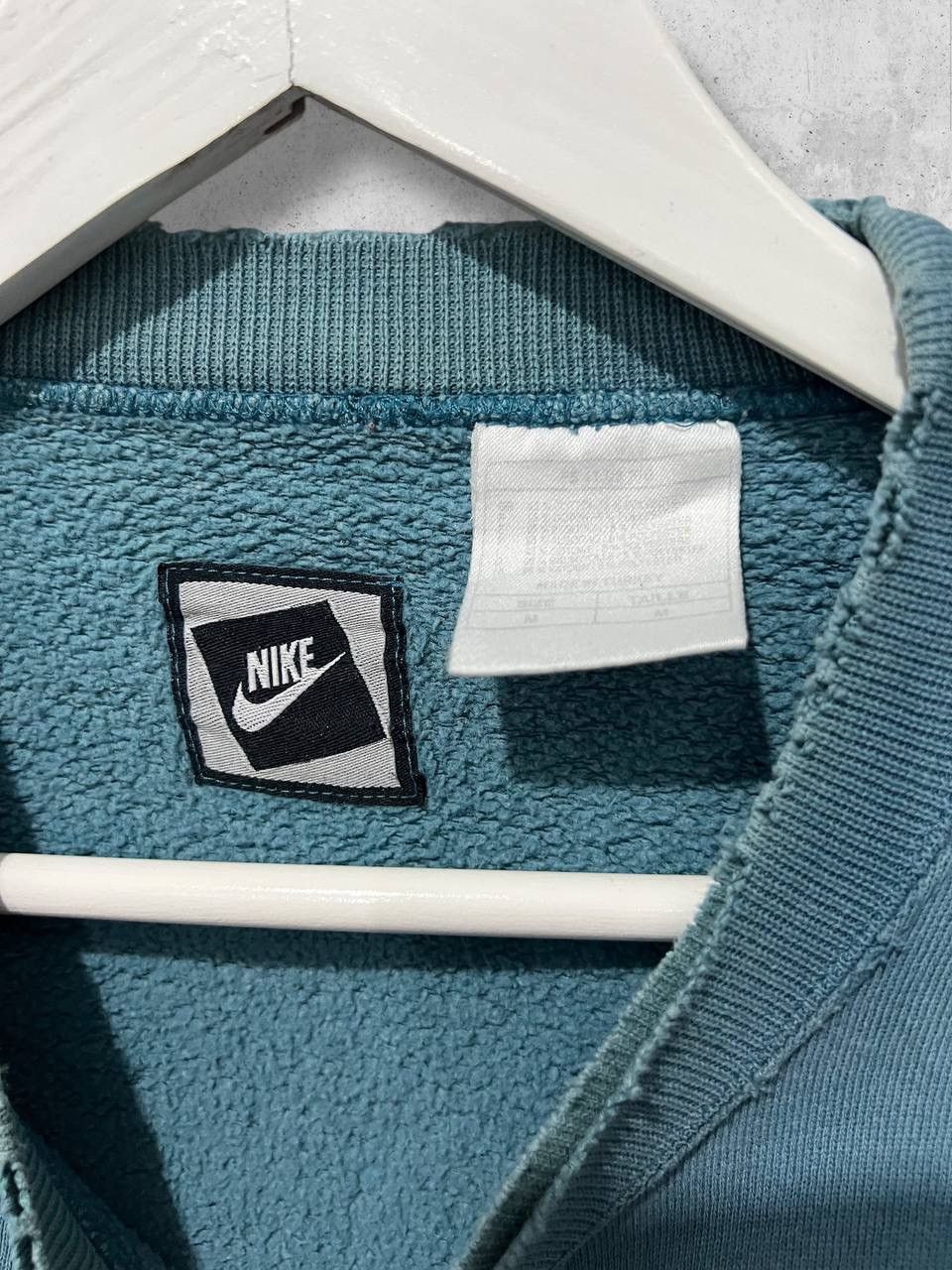 Nike Nike 80s Vintage Distressed sweatshirt painted y2k logo Size US M / EU 48-50 / 2 - 5 Thumbnail